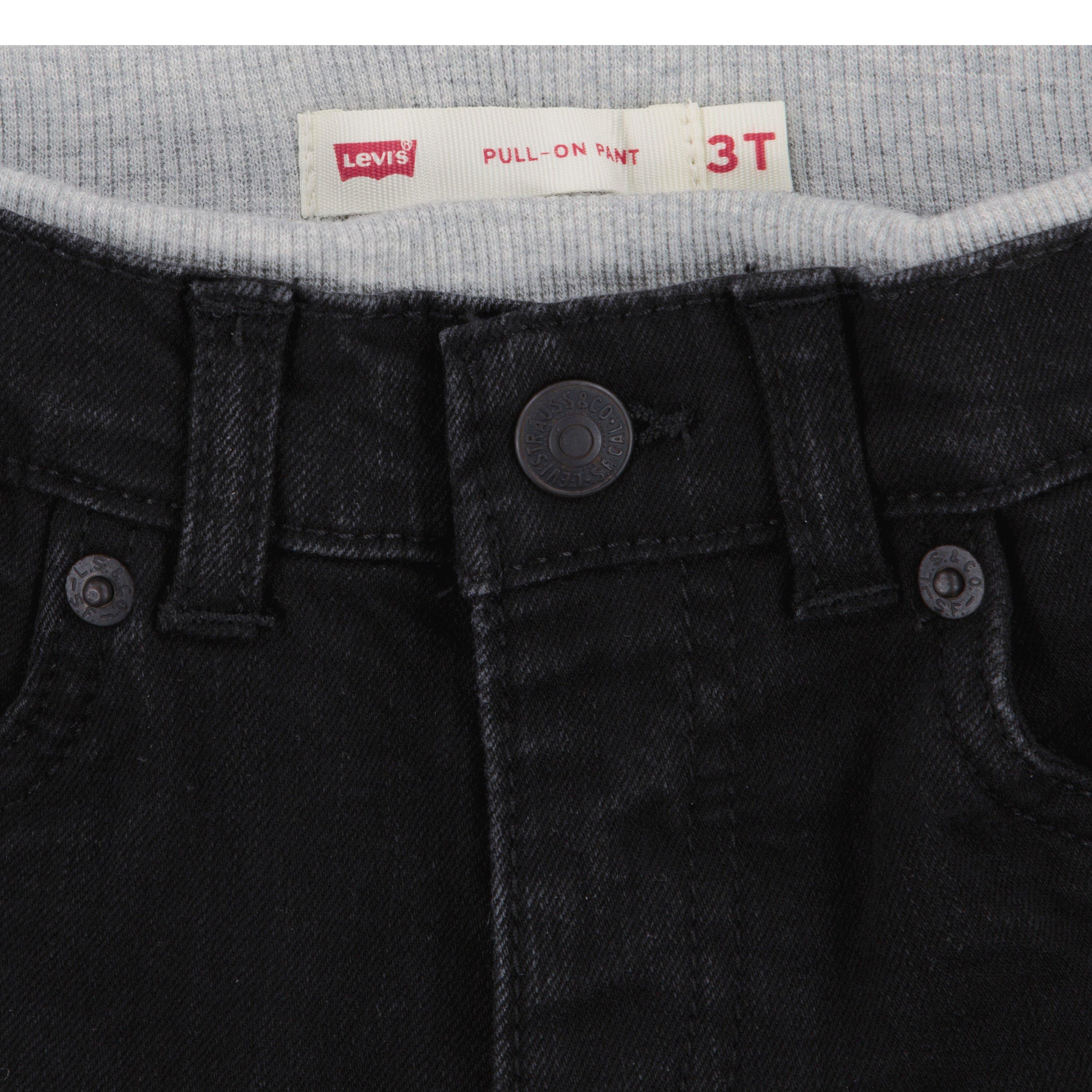 Levi's Murphy Pull On Toddler Boys' Black Pants