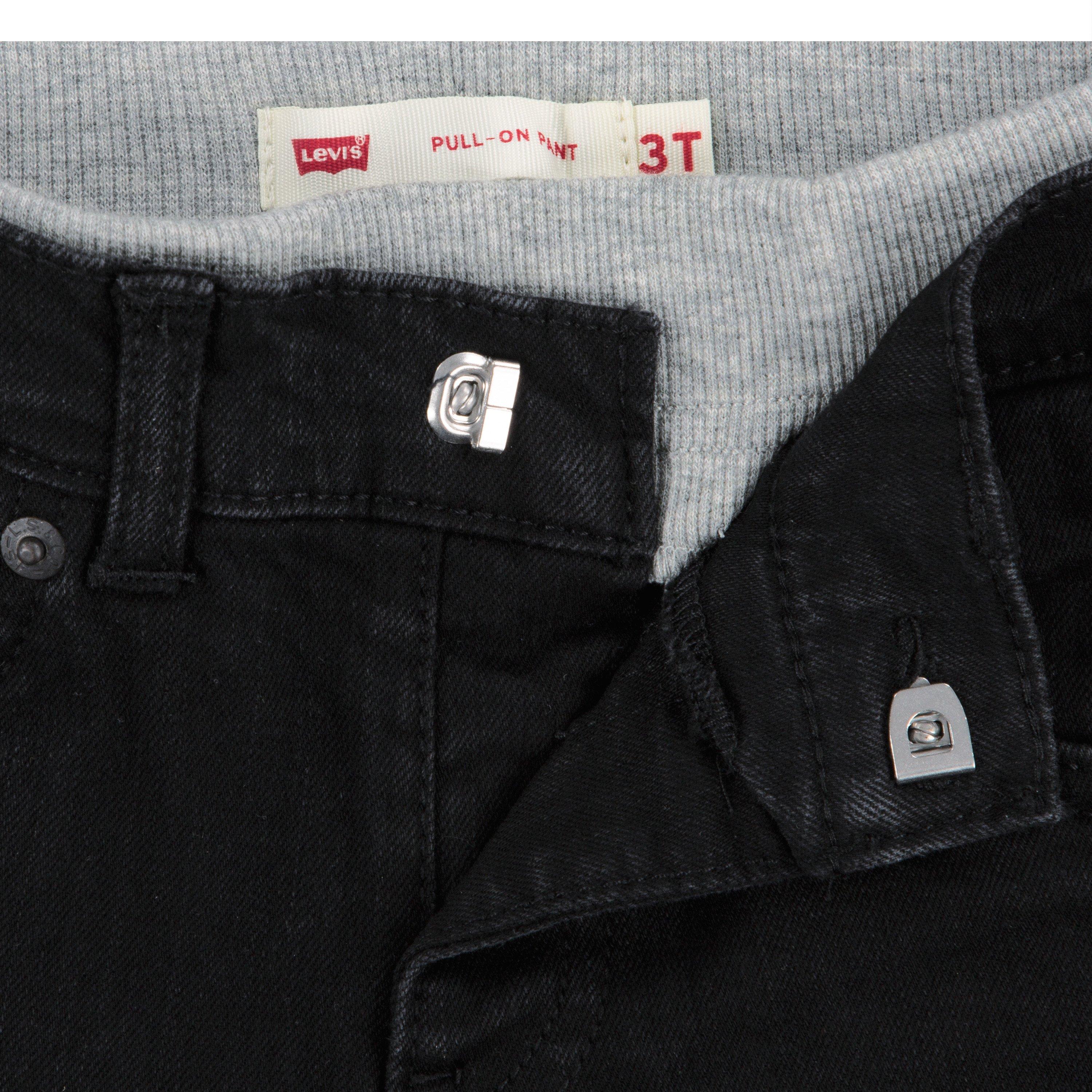 Levi's Toddler Boys' Murphy Pull On Pants - Black - BLACK Thumbnail View 4