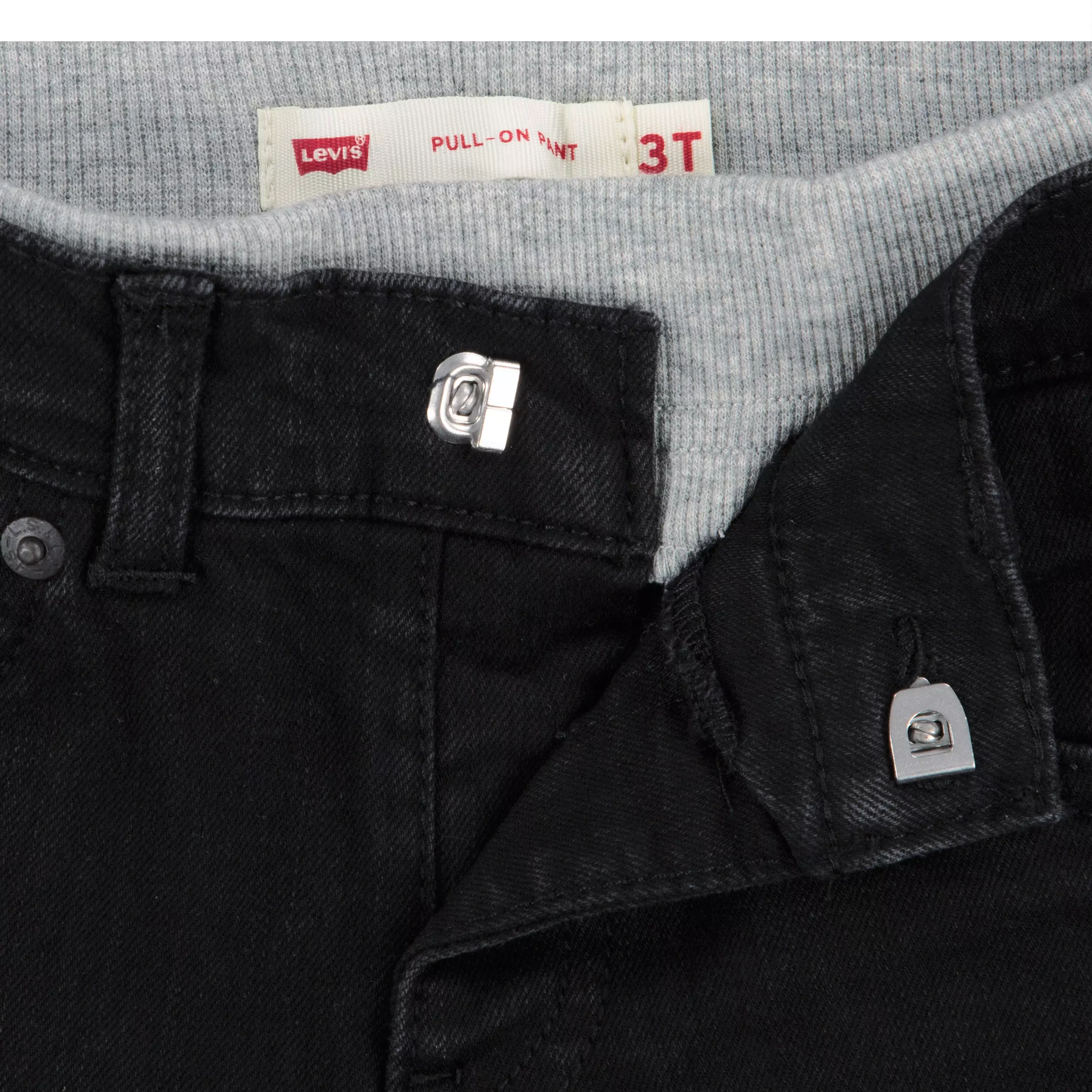 Levi's Toddler Boys' Murphy Pull On Pants - Black - BLACK