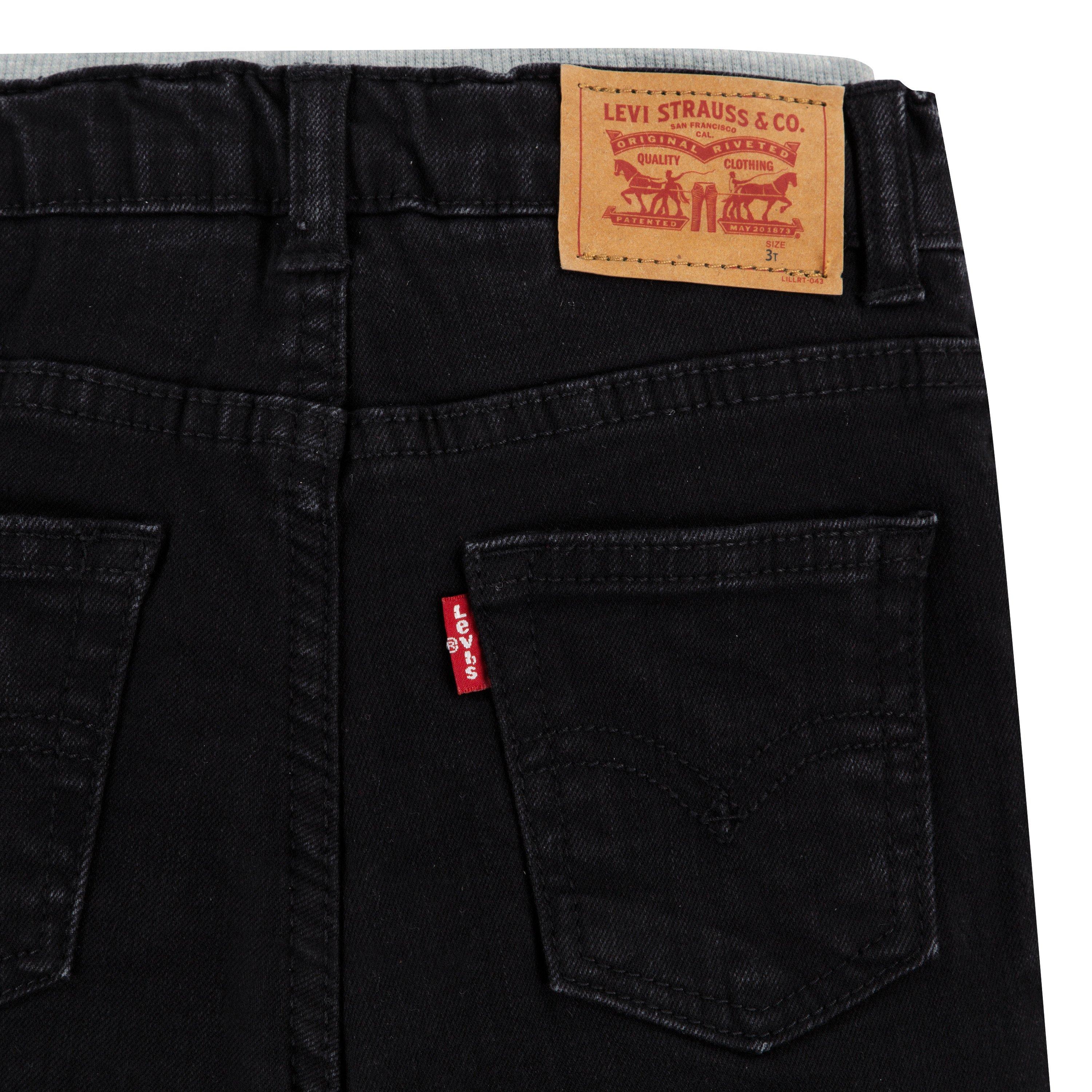 Levi's Toddler Boys' Murphy Pull On Pants - Black - BLACK Thumbnail View 6