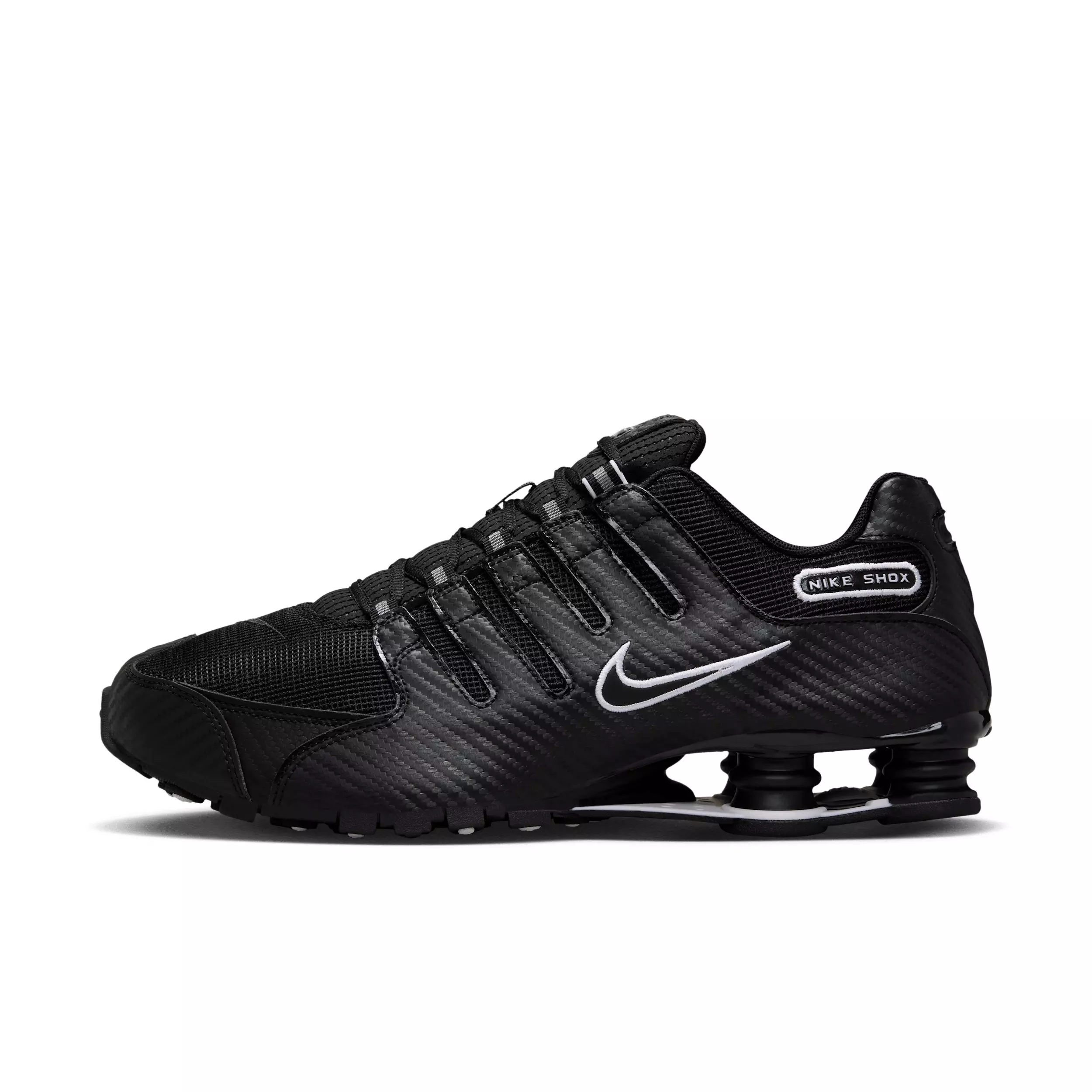 Nike Shox NZ "Black/White/Black" Men's Shoe - BLACK/WHITE/BLACK