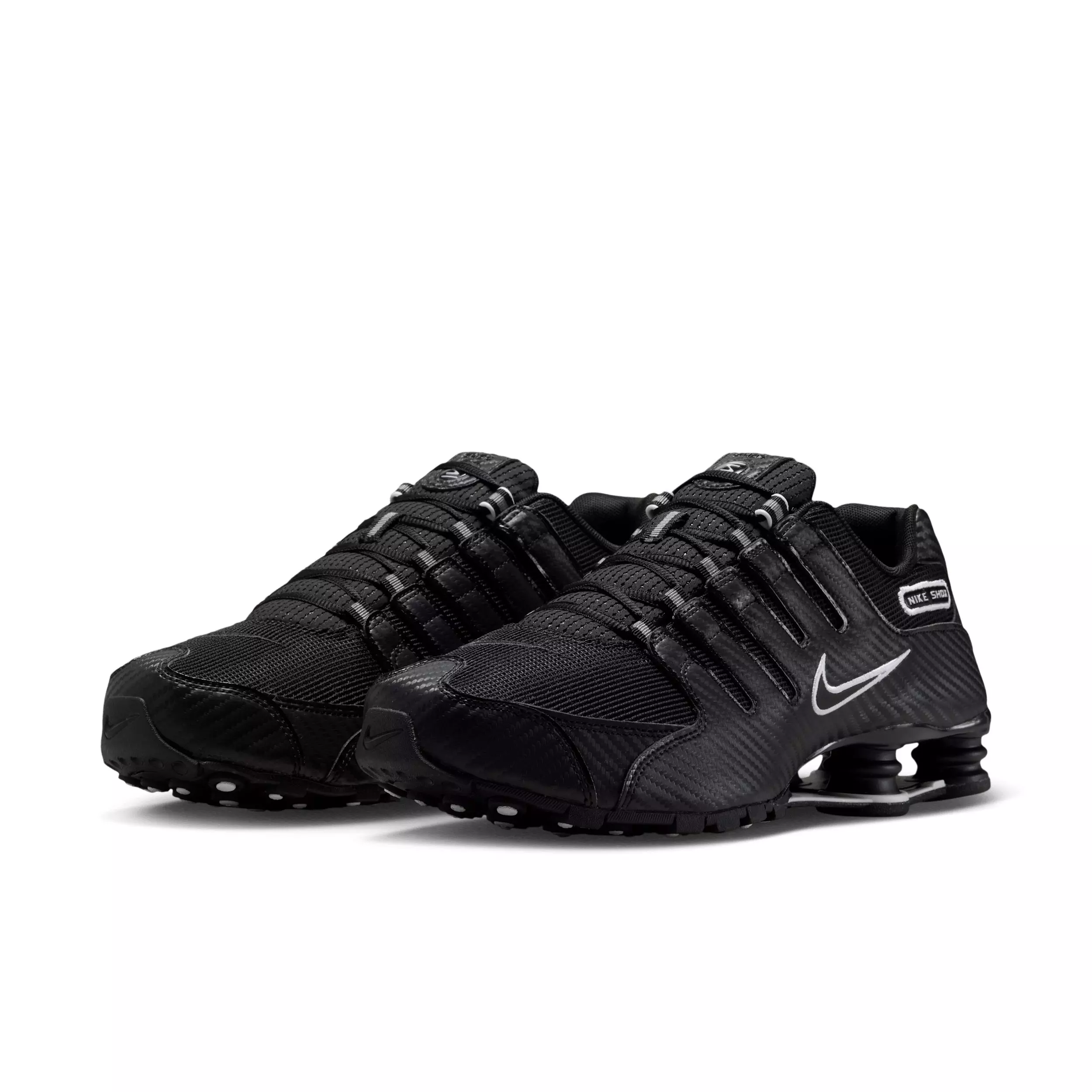 Nike Shox NZ "Black/White/Black" Men's Shoe - BLACK/WHITE/BLACK