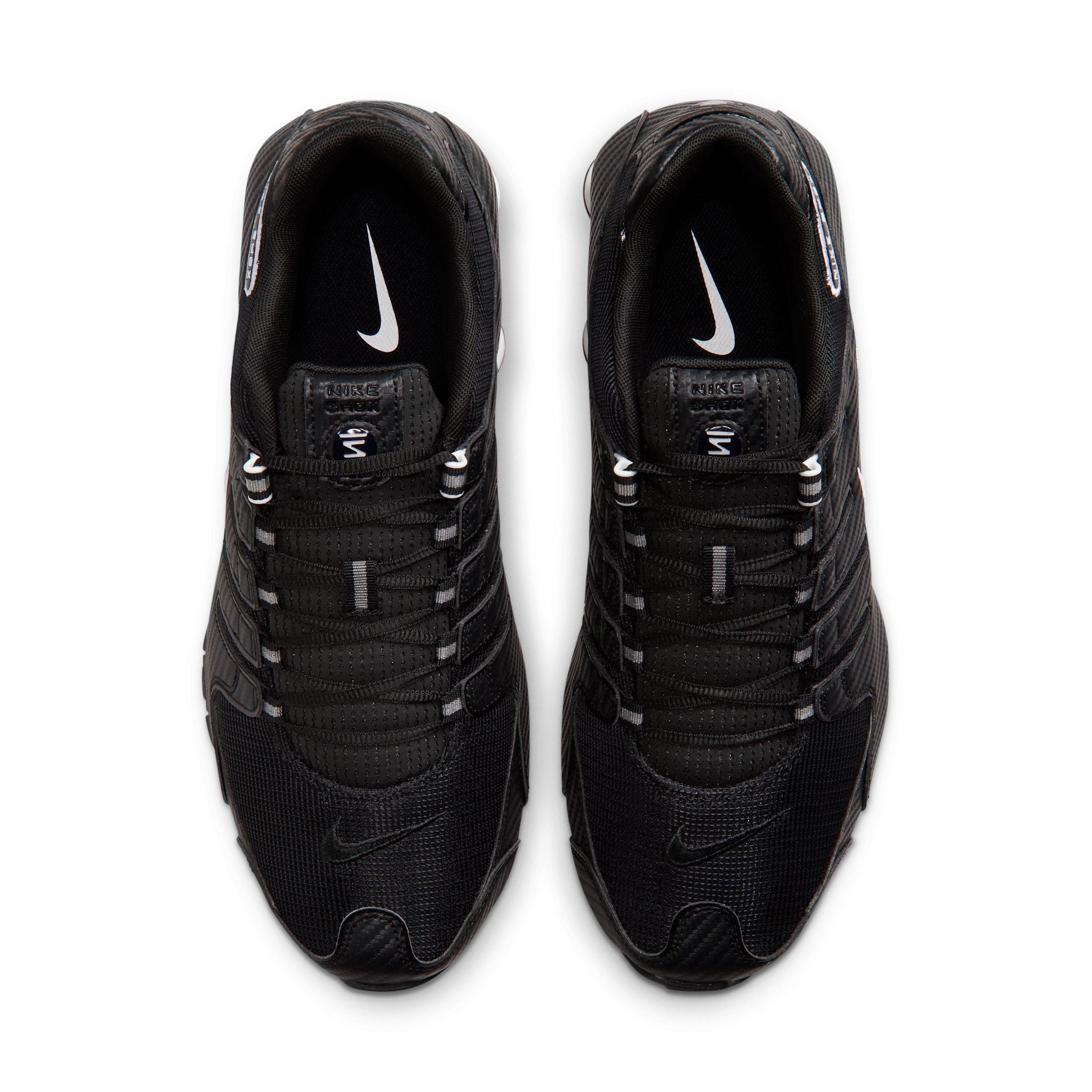 Nike Shox NZ "Black/White/Black" Men's Shoe - BLACK/WHITE/BLACK Thumbnail View 4