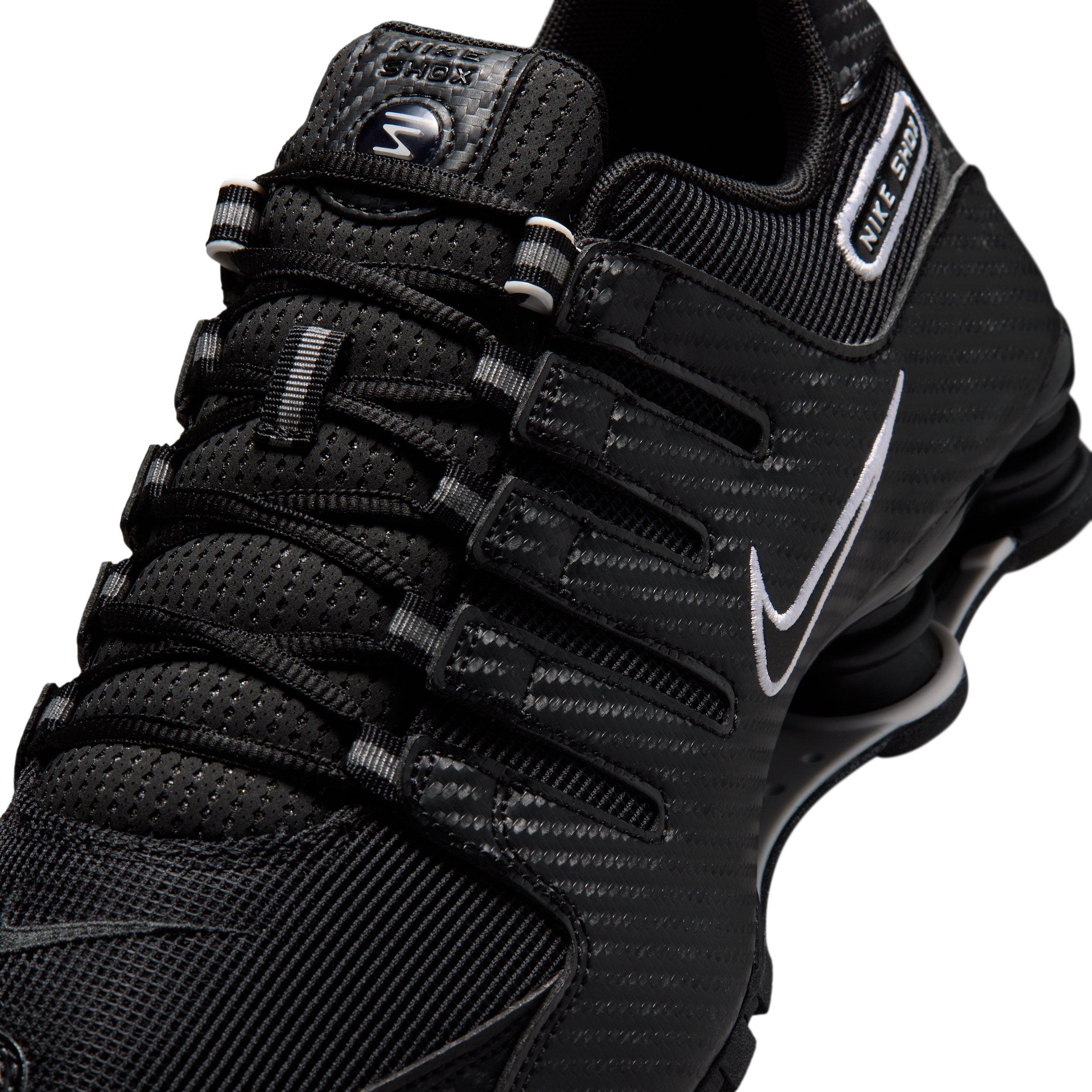 Nike Shox NZ "Black/White/Black" Men's Shoe - BLACK/WHITE/BLACK Thumbnail View 7