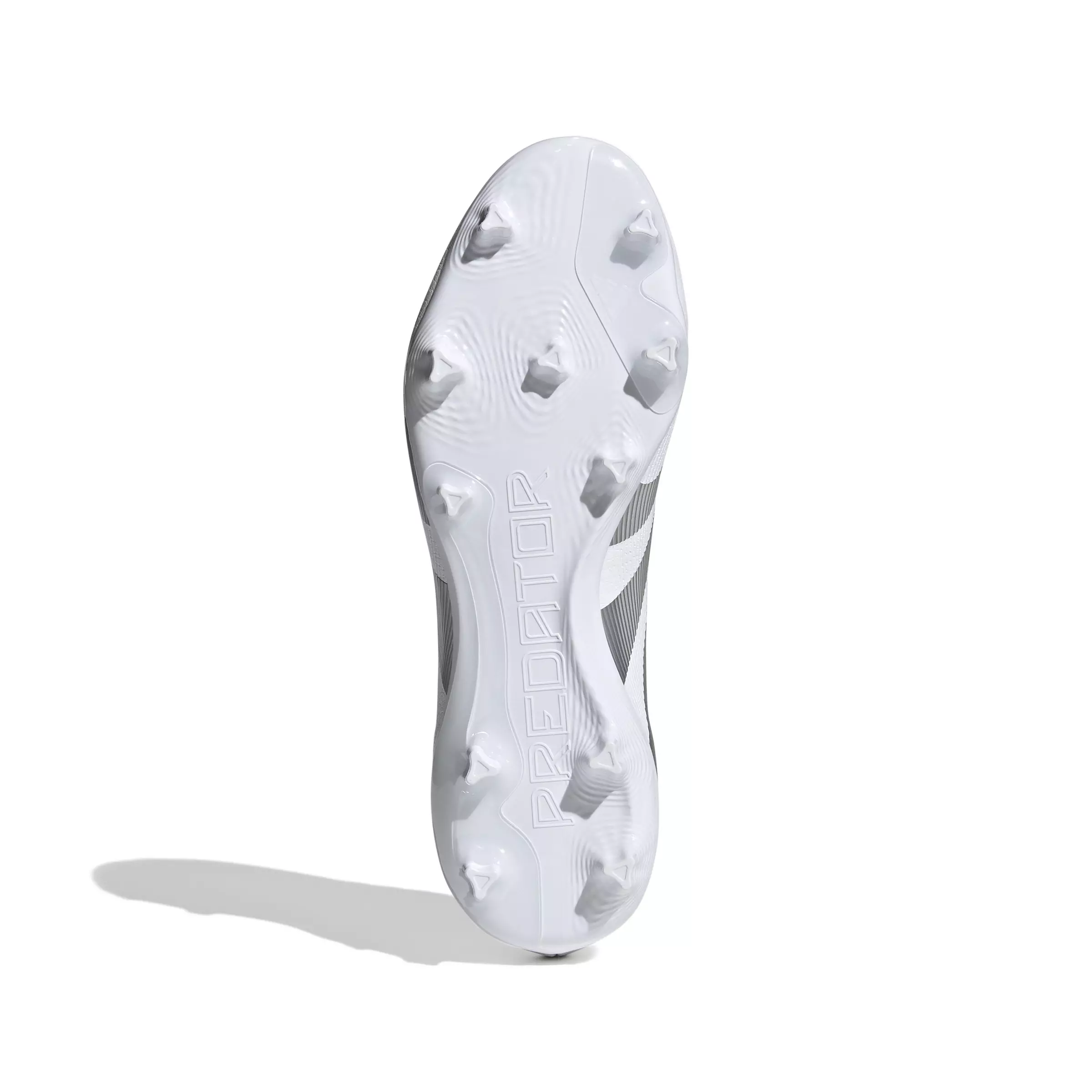 adidas Predator League MG "Ftwr White/Silver Metallic/Bright Royal" Unisex Soccer Cleat - WHITE/SILVER/ROYAL