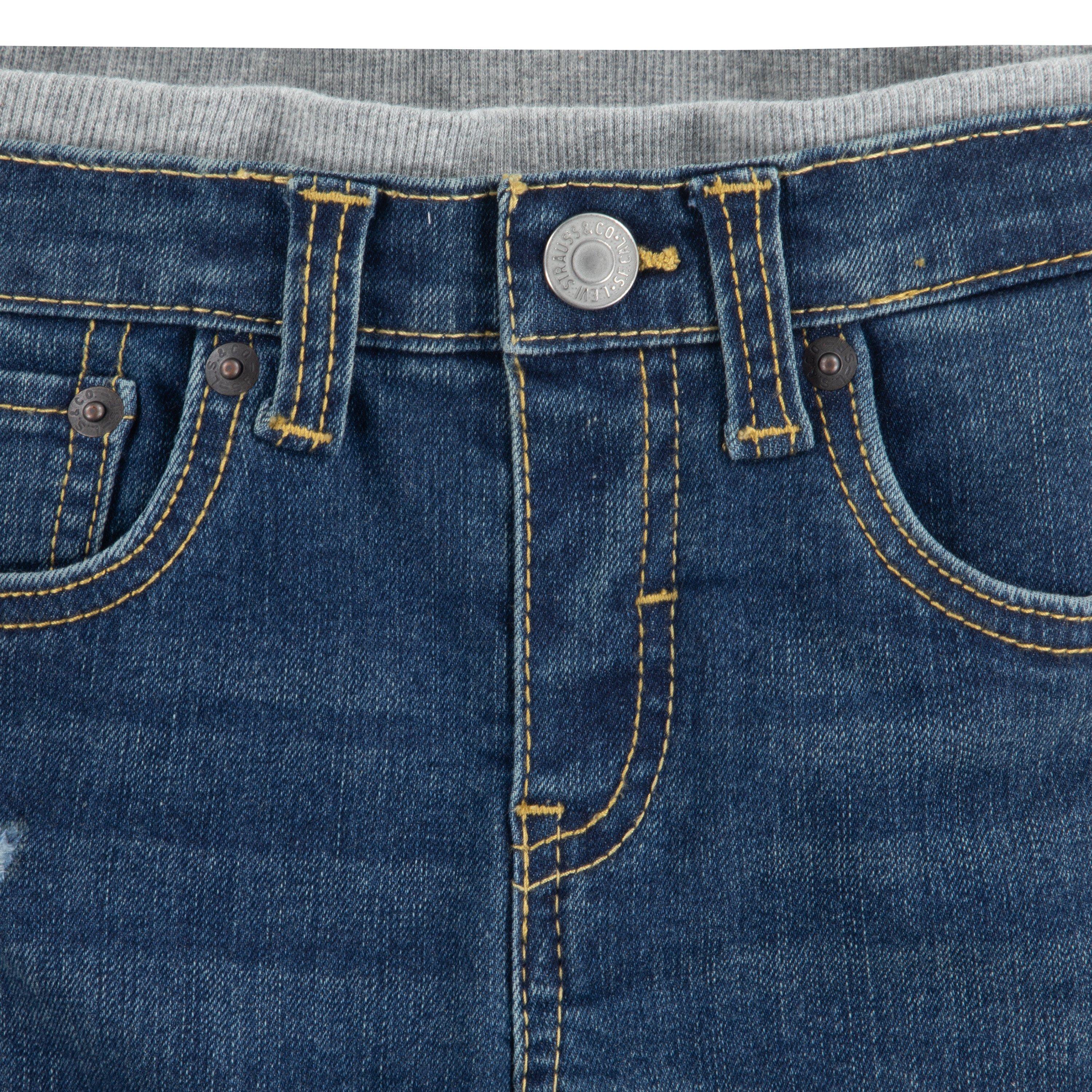 Levi's Murphy Pull On Little Boys' PCH Pants - Blue - PCH BLUE Thumbnail View 3