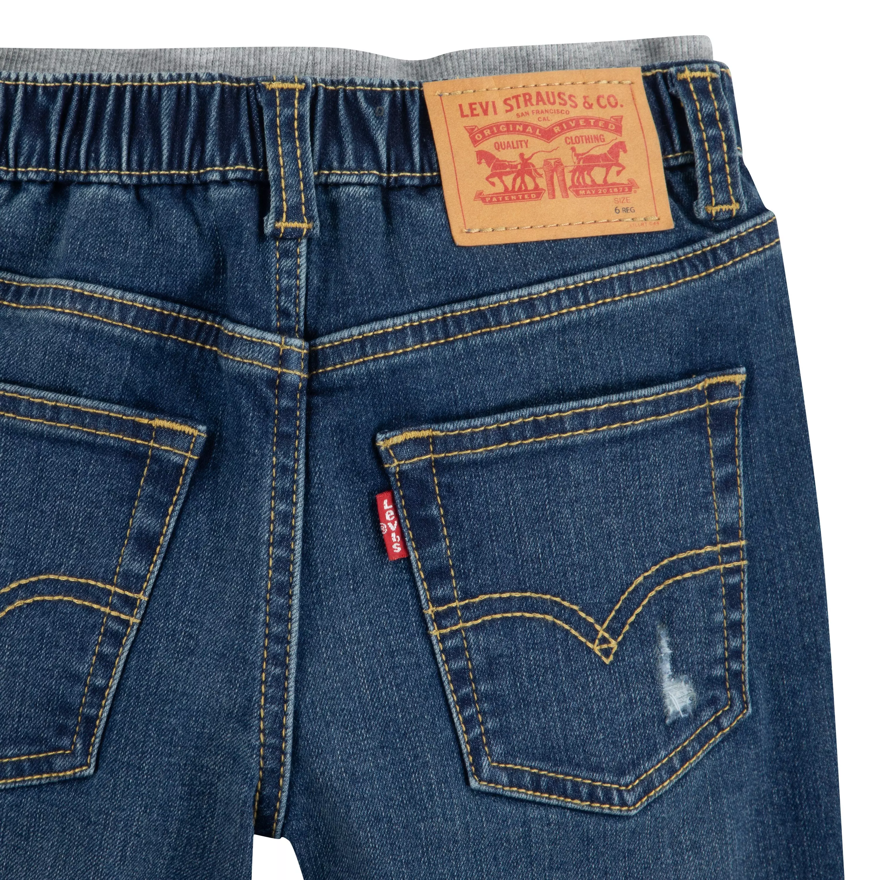 Levi's Murphy Pull On Little Boys' PCH Blue Pants - PCH BLUE