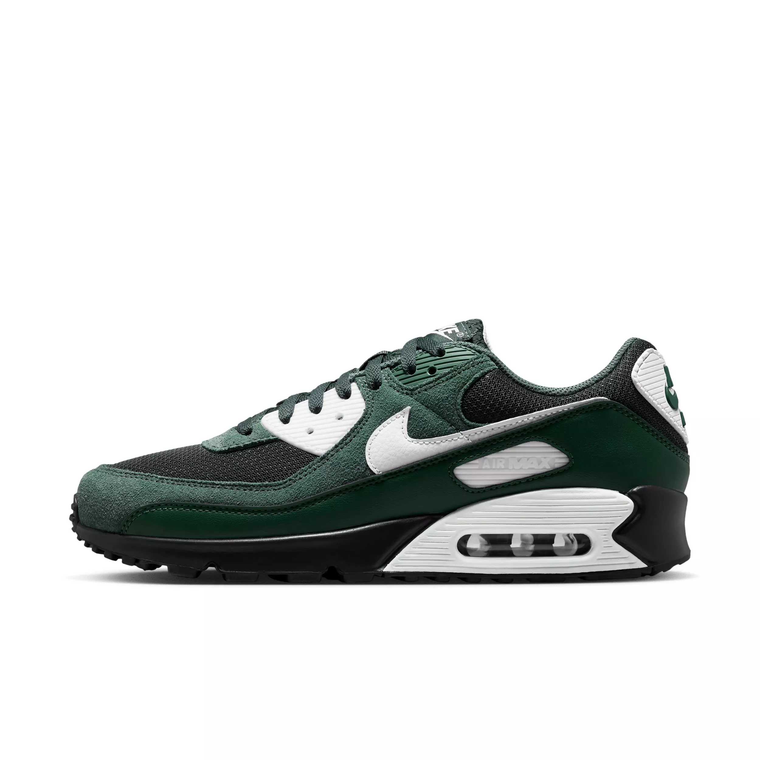 Nike Air Max 90 "Black Spruce/Vintage Green/Fir/Summit White" Men's Shoe - SPRUCE/GREEN/FIR/WHITE