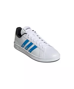 adidas Grand Court Base Beyond White/Blue Rush/Grey Men's Shoe