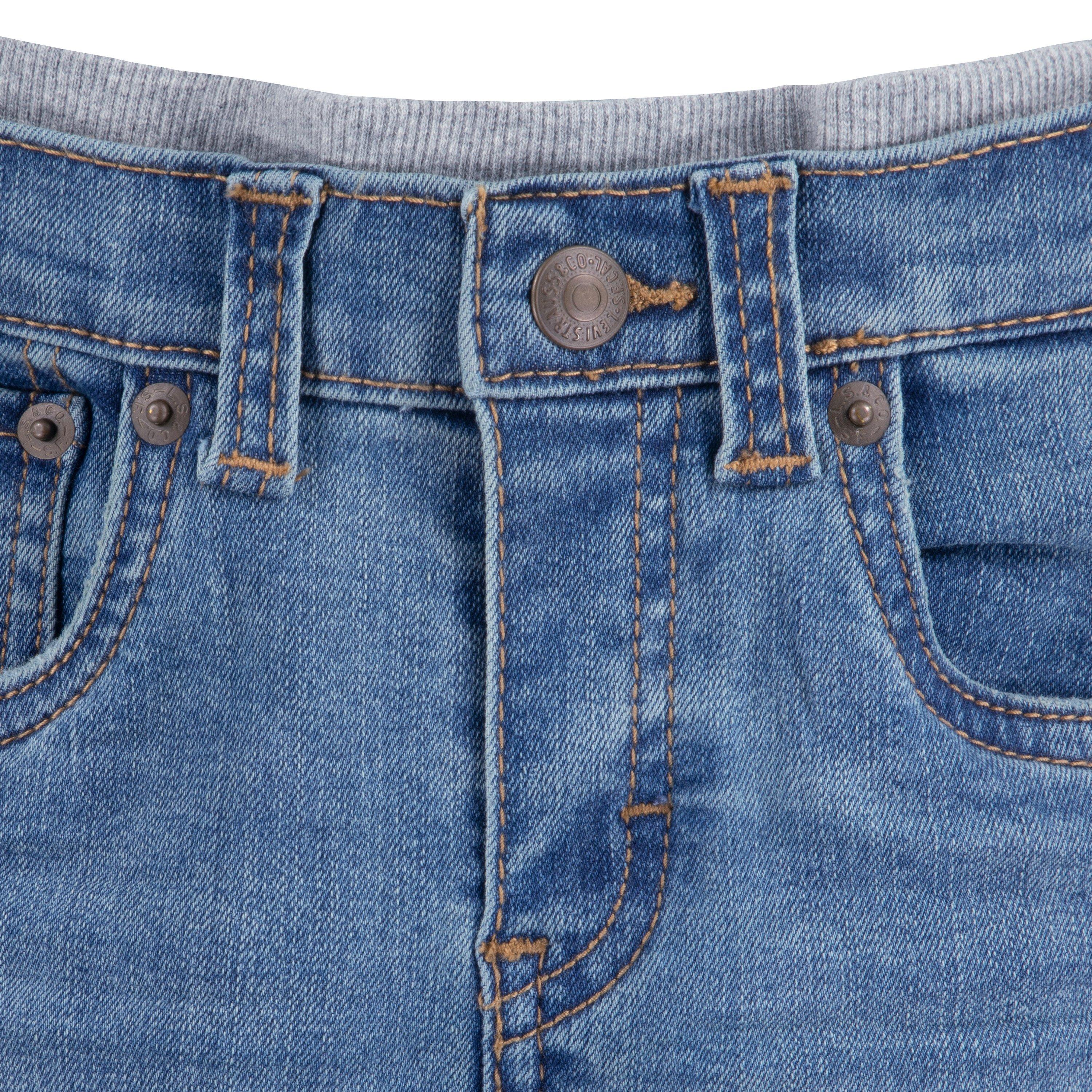 Levi's Little Boys' Murphy Pull On Vintage Sky Pants - VINTAGE SKY Thumbnail View 3