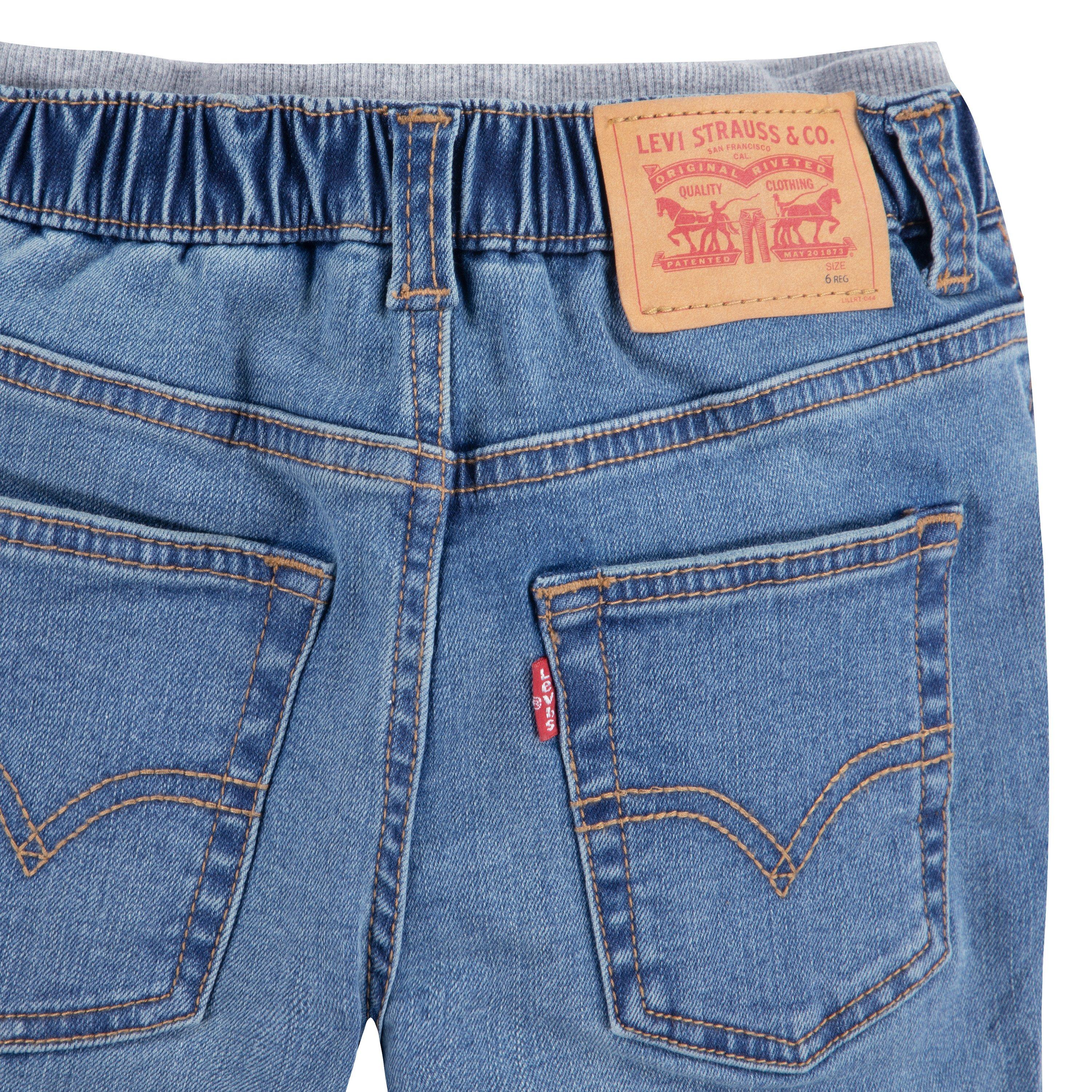 Levi's Murphy Pull On Little Boys' Vintage Sky Pants - VINTAGE SKY Thumbnail View 6