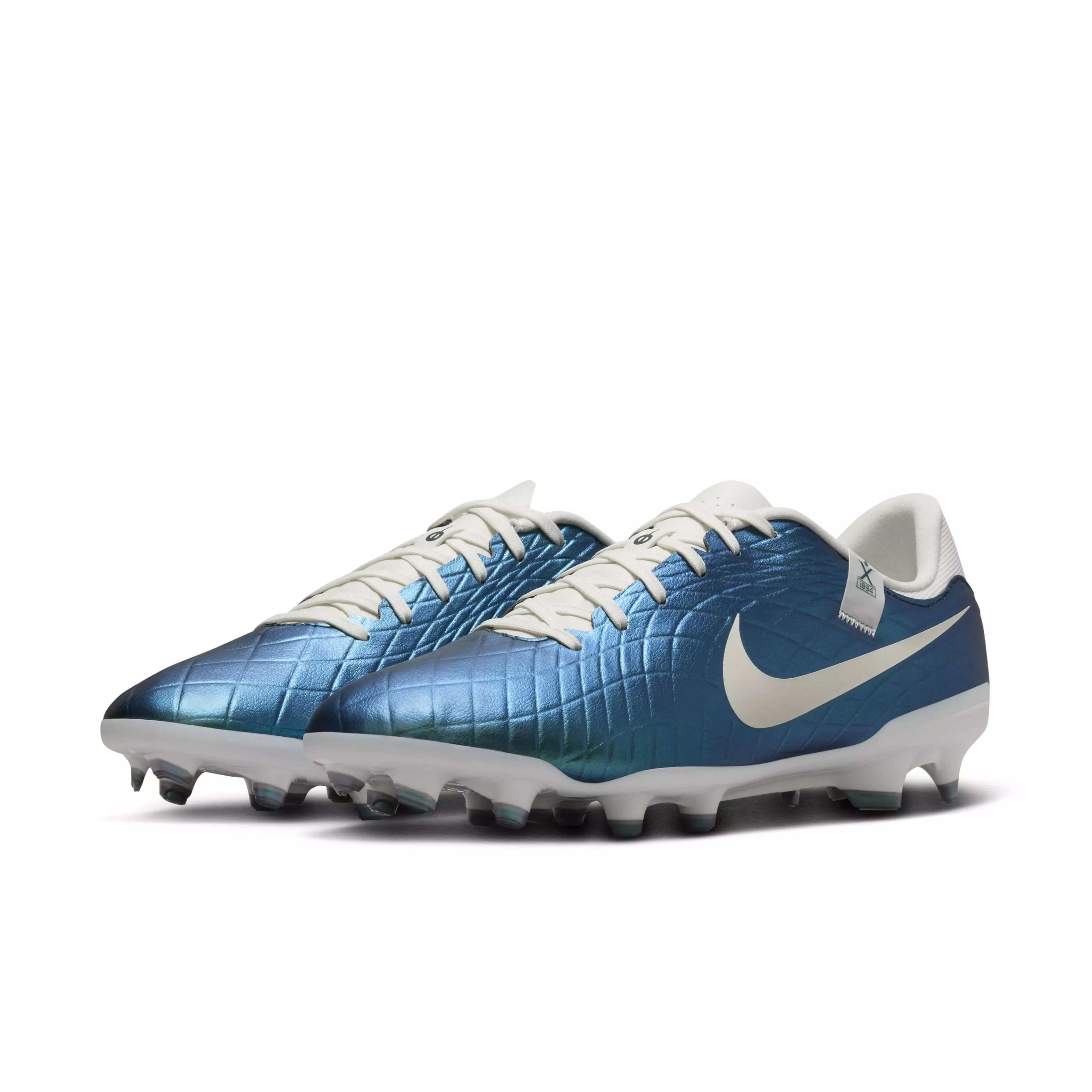 Nike Tiempo Legend 10 Academy 30 FG/MG "Dark Atomic Teal/Sail" Men's Soccer Cleat - DK TEAL/SAIL