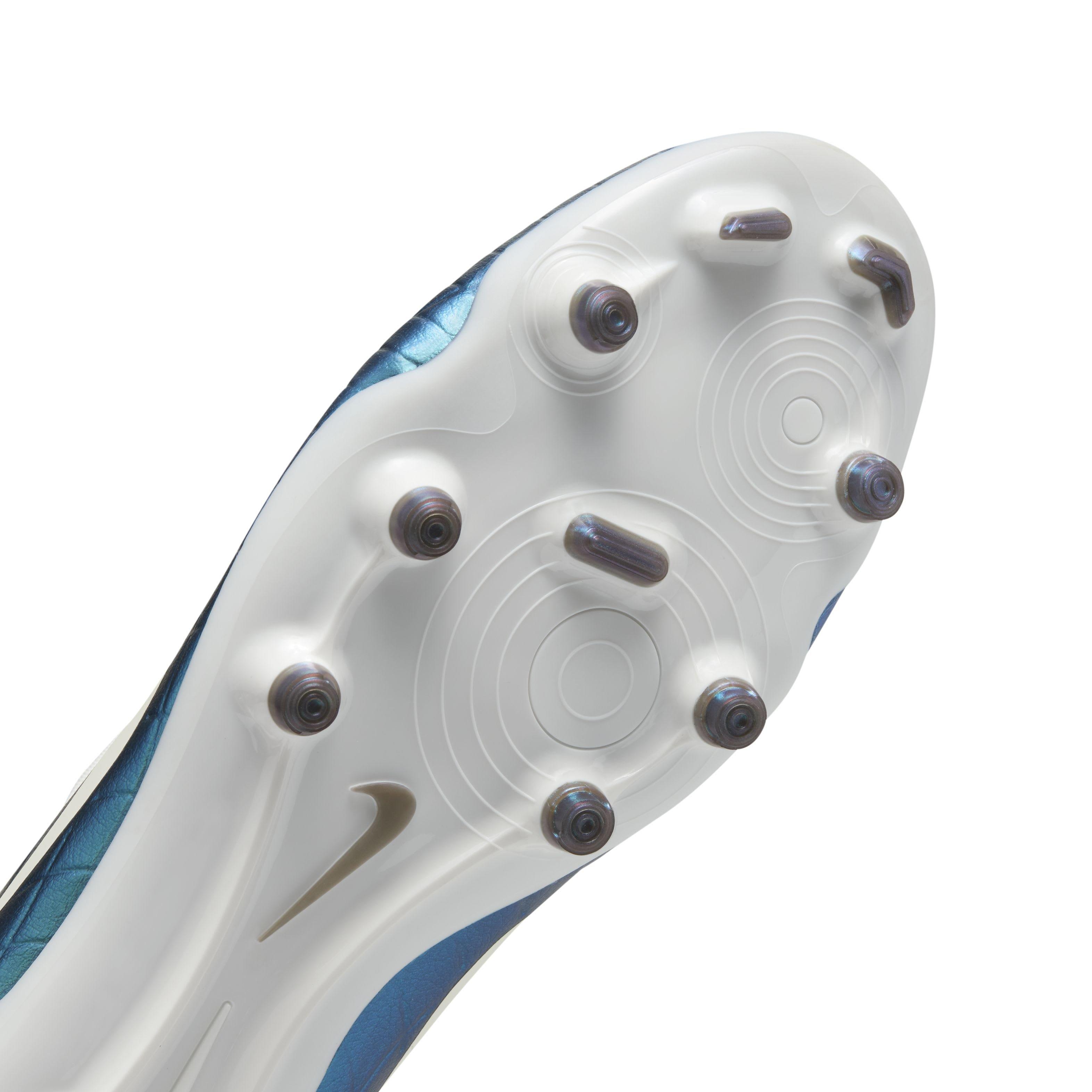 Nike Tiempo Legend 10 Academy 30 FG/MG "Dark Atomic Teal/Sail" Men's Soccer Cleat - DK TEAL/SAIL Thumbnail View 7