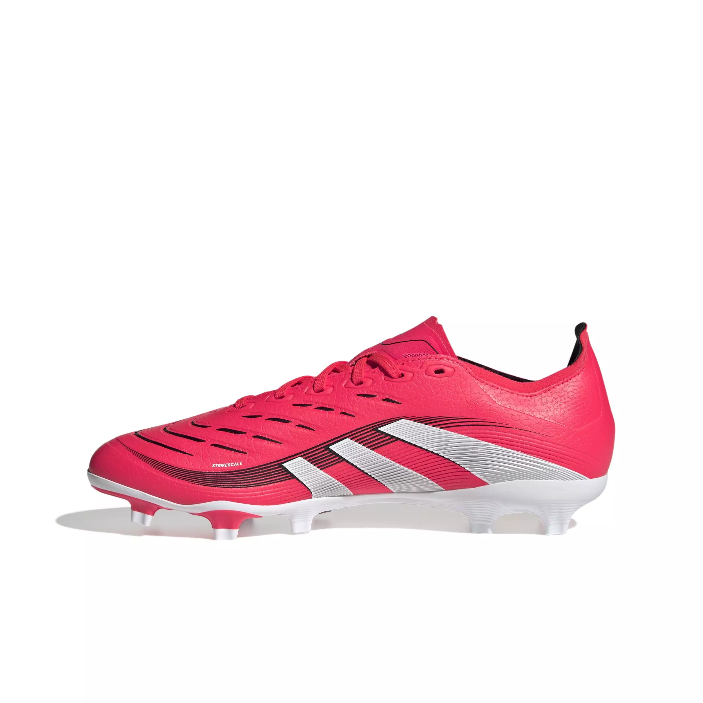 adidas Predator League MG "Lucid Red/Ftwr White/Core Black" Unisex Soccer Cleat - RED/WHITE/BLACK