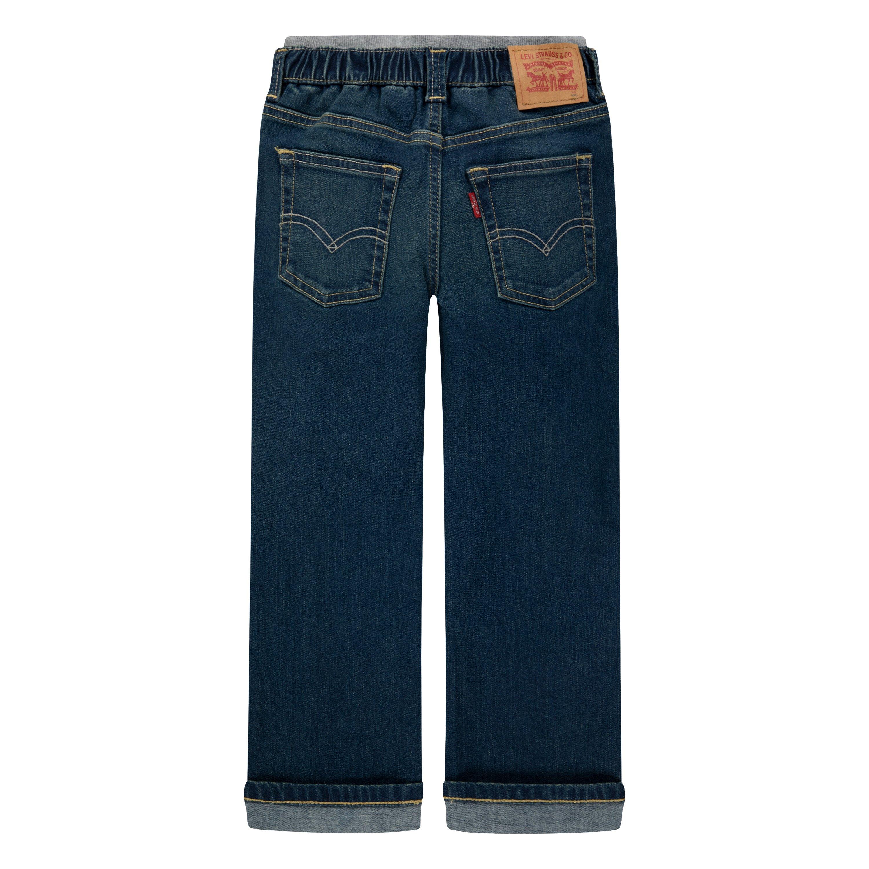 Levi's Murphy Pull On Little Boys' Covered Up Blue Pants - COVERED UP BLUE Thumbnail View 2