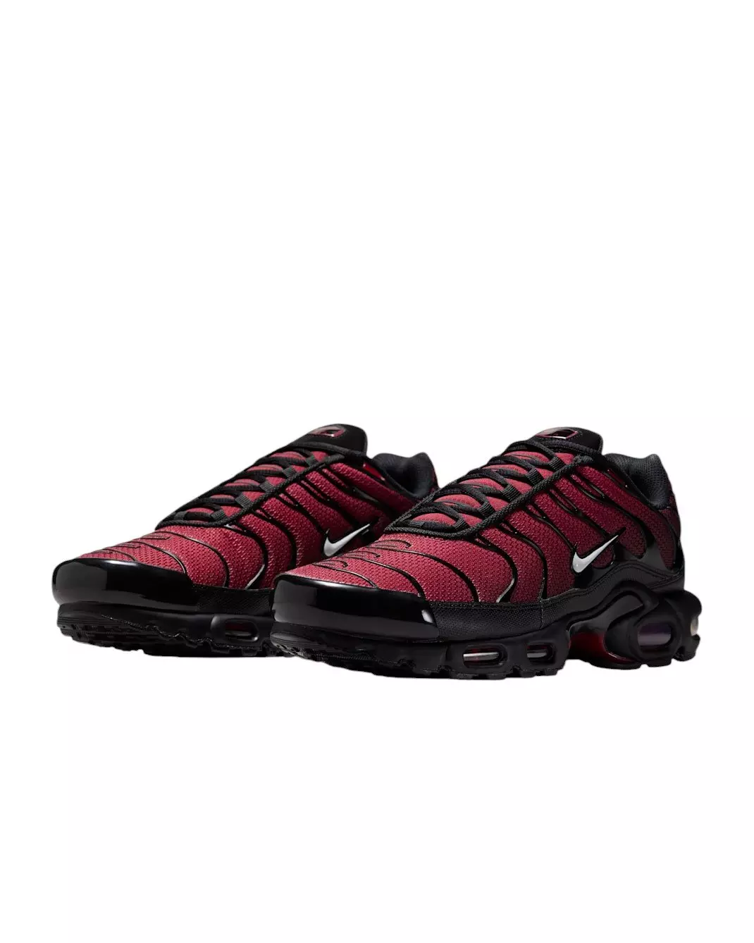 Nike Air Max Plus "Tough Red/Black/Mystic Dates/Grey Fog" Men's Shoe - RED/BLACK/DATES/GREY