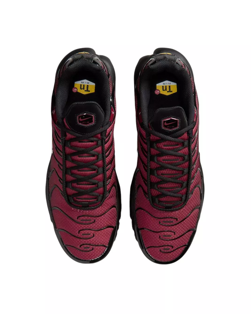 Nike Air Max Plus "Tough Red/Black/Mystic Dates/Grey Fog" Men's Shoe - RED/BLACK/DATES/GREY