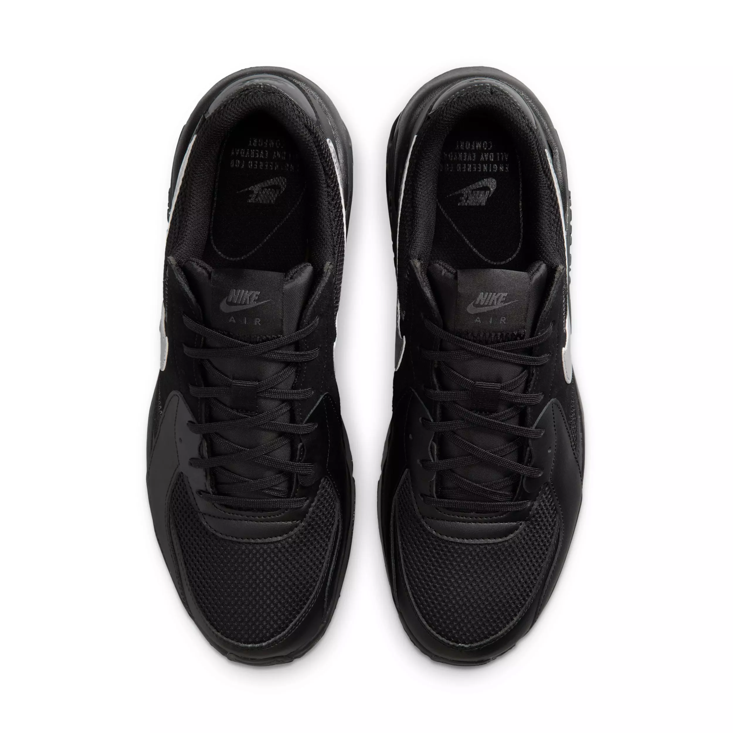 Nike Air Max Excee "Black/Dark Smoke Grey/Metallic Silver" Men's Shoe - BLACK/DK GREY/SILVER