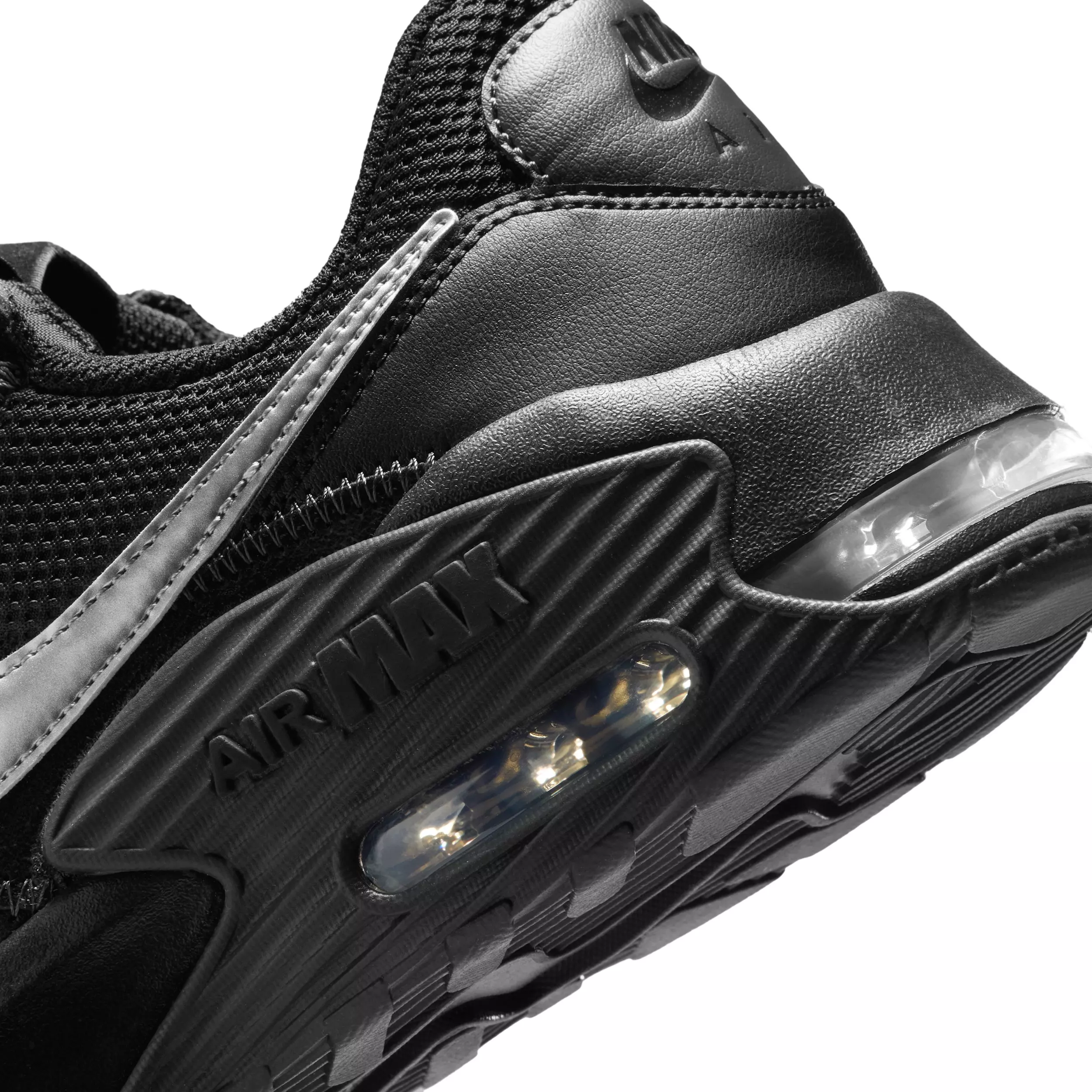 Nike Air Max Excee "Black/Dark Smoke Grey/Metallic Silver" Men's Shoe - BLACK/DK GREY/SILVER