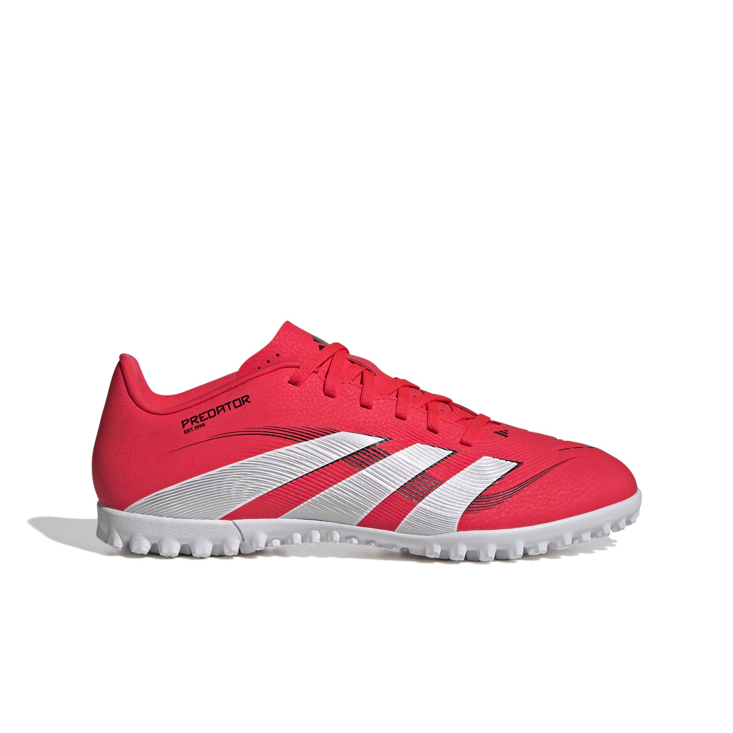 adidas Predator Club Turf "Lucid Red/Ftwr White/Core Black" Unisex Soccer Shoe - RED/WHITE/BLACK Thumbnail View 1