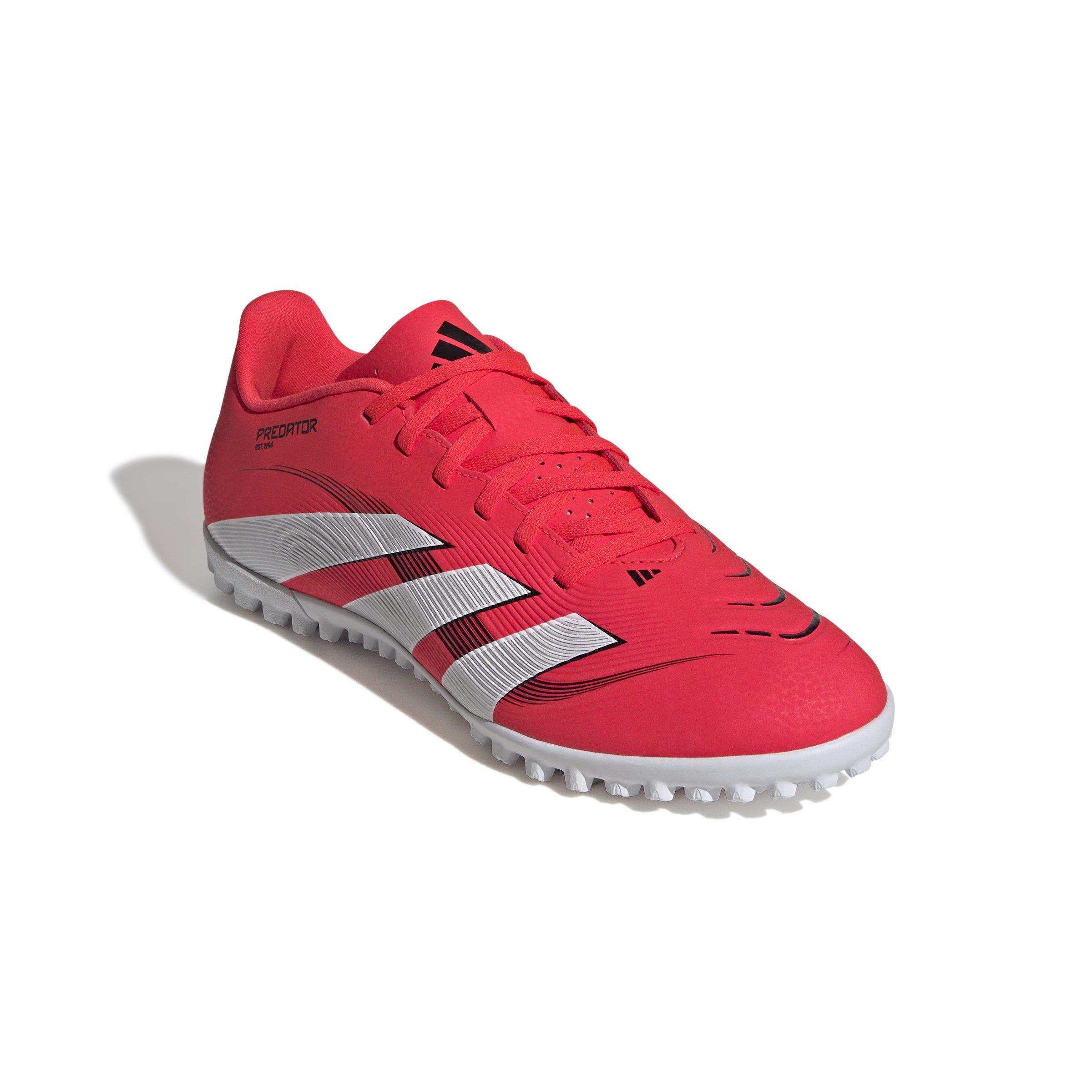 adidas Predator Club Turf "Lucid Red/Ftwr White/Core Black" Unisex Soccer Shoe - RED/WHITE/BLACK Thumbnail View 3