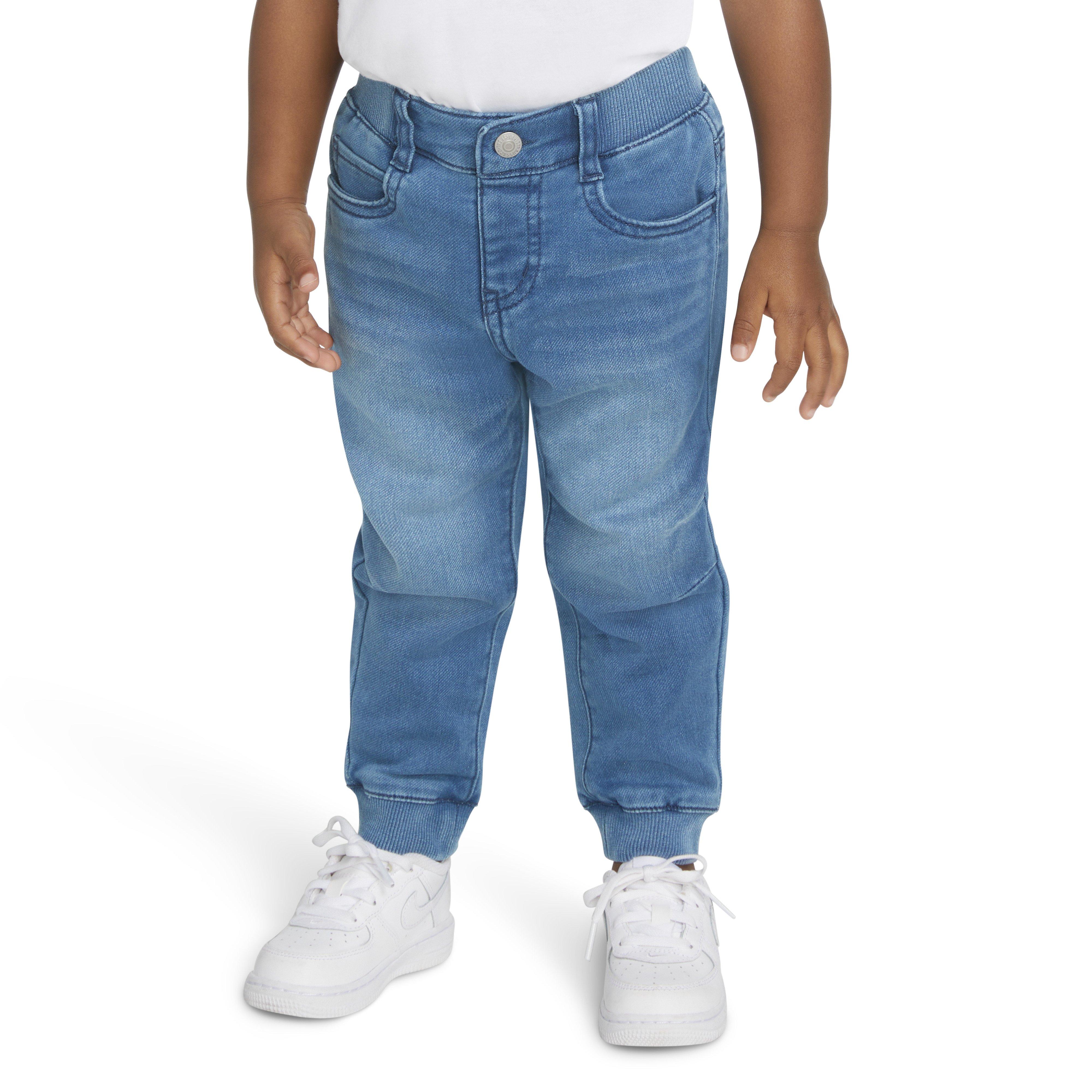 Levi's Toddler Boys' Sea Salt Blue Denim Jogger Pants - SEA SALT BLUE Thumbnail View 1