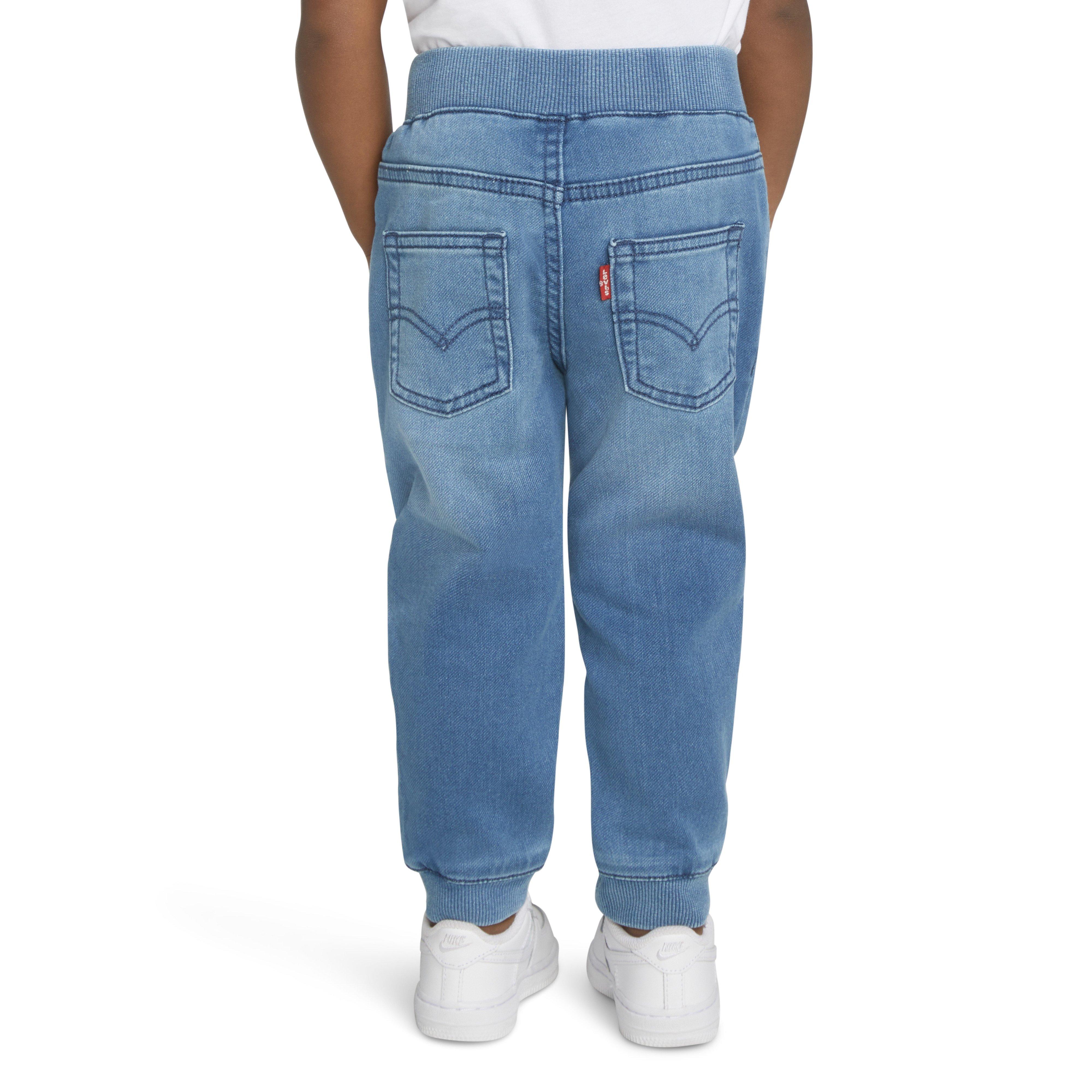 Levi's Toddler Boys' Sea Salt Blue Denim Jogger Pants
