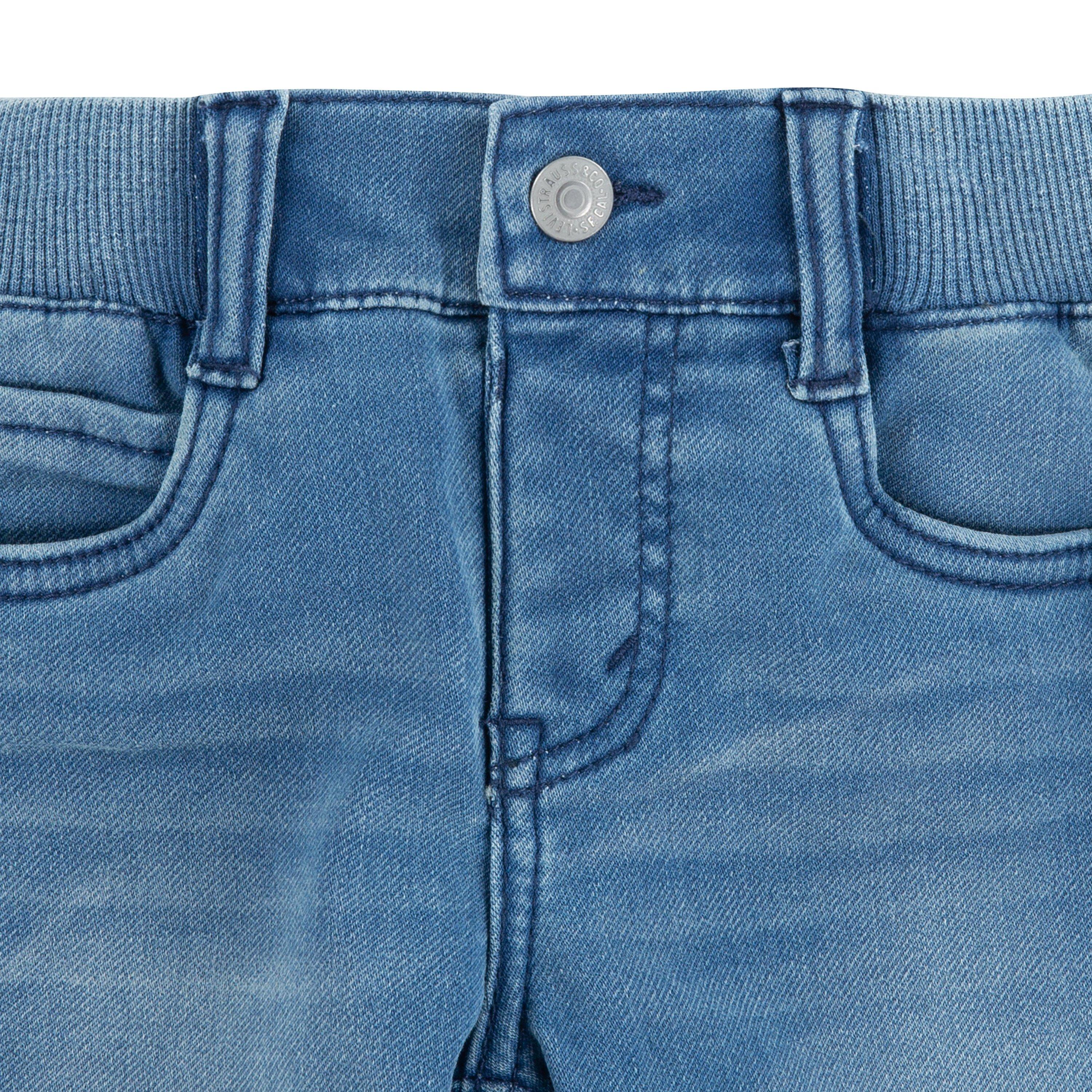 Levi's Toddler Boys' Sea Salt Blue Denim Jogger Pants - SEA SALT BLUE Thumbnail View 4
