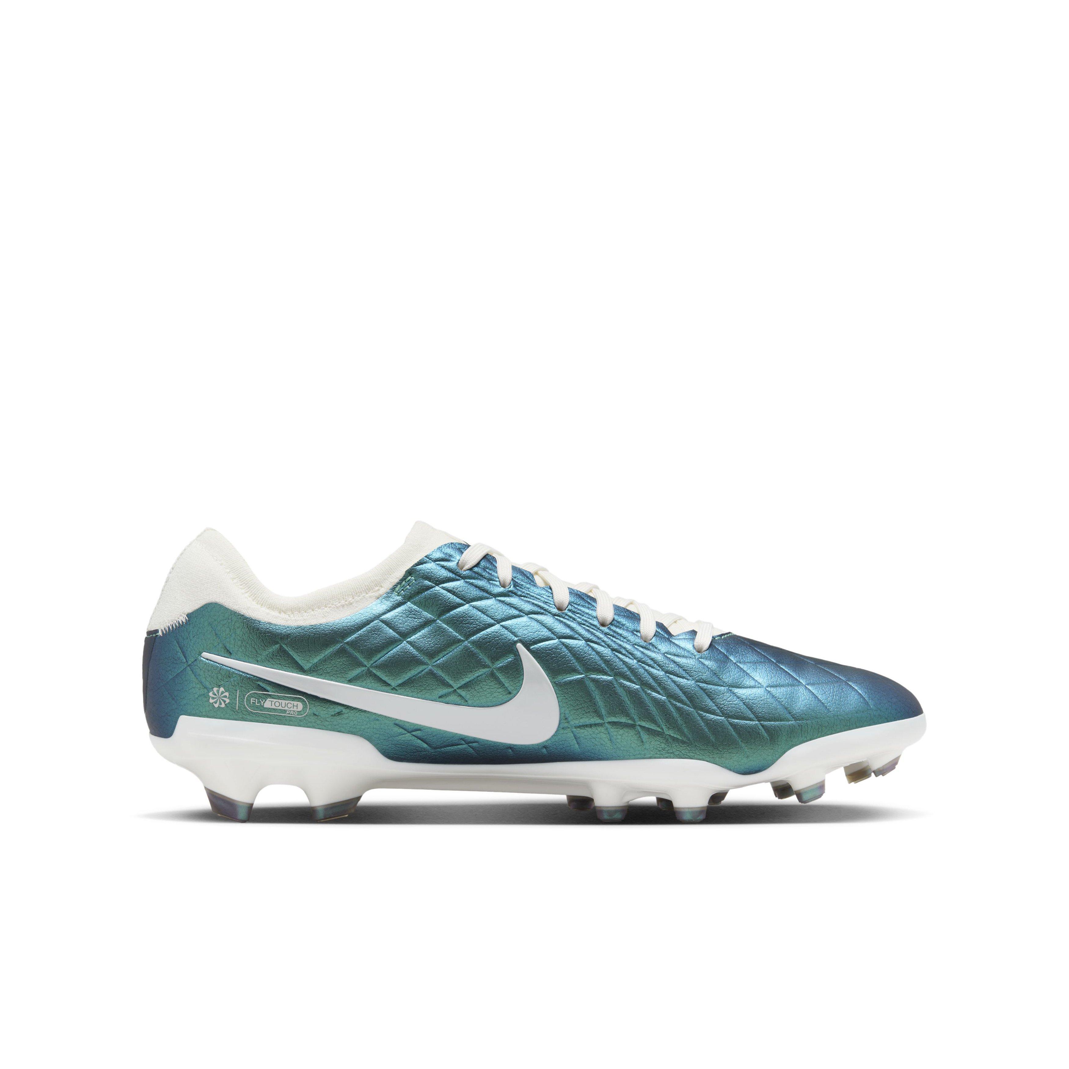 Nike Tiempo Legend 10 Pro 30 FG "Dark Atomic Teal/Sail" Grade School Kids' Soccer Cleat