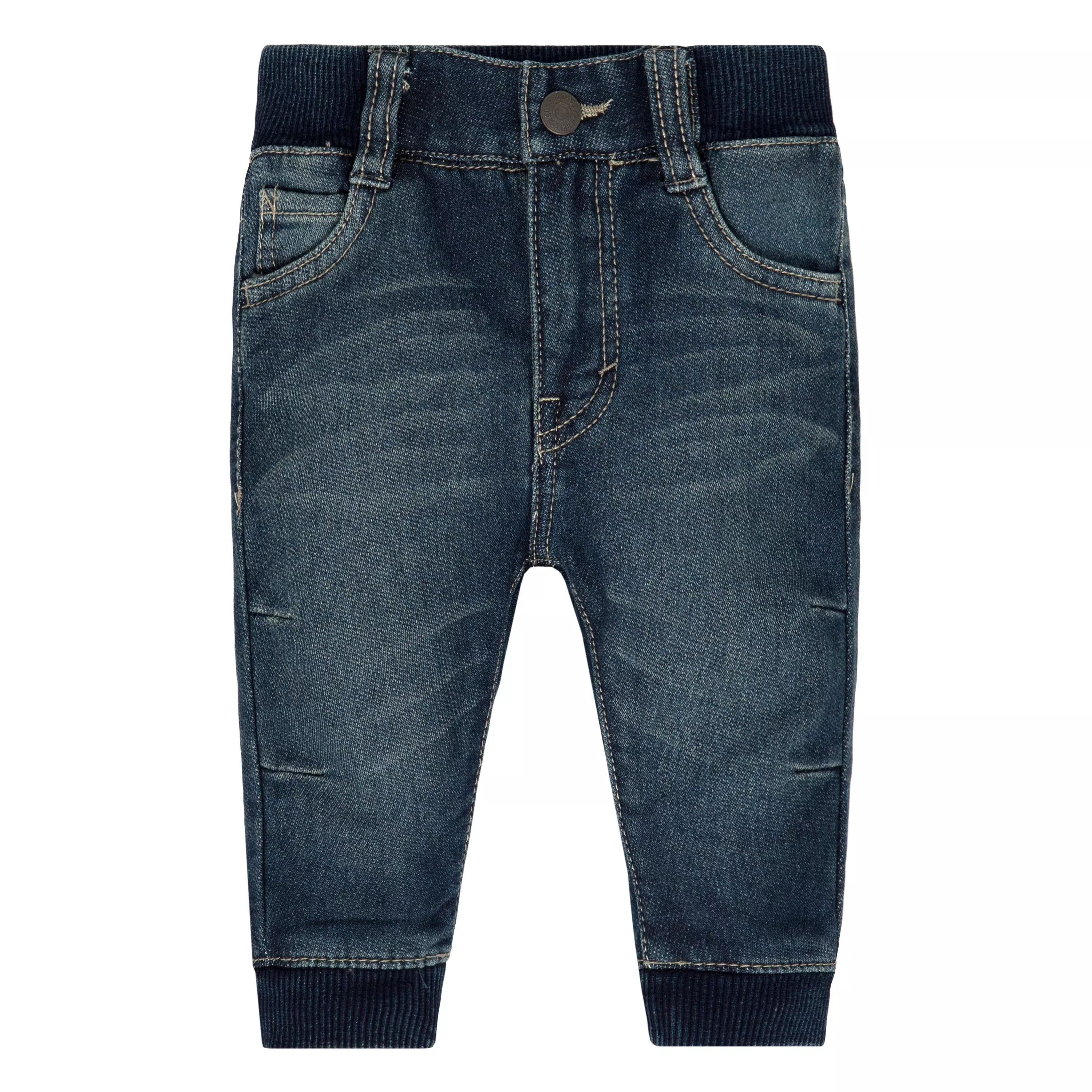Levi's Baby Boys' Waverly Blue Denim Jogger Pants - WAVERLY BLUE