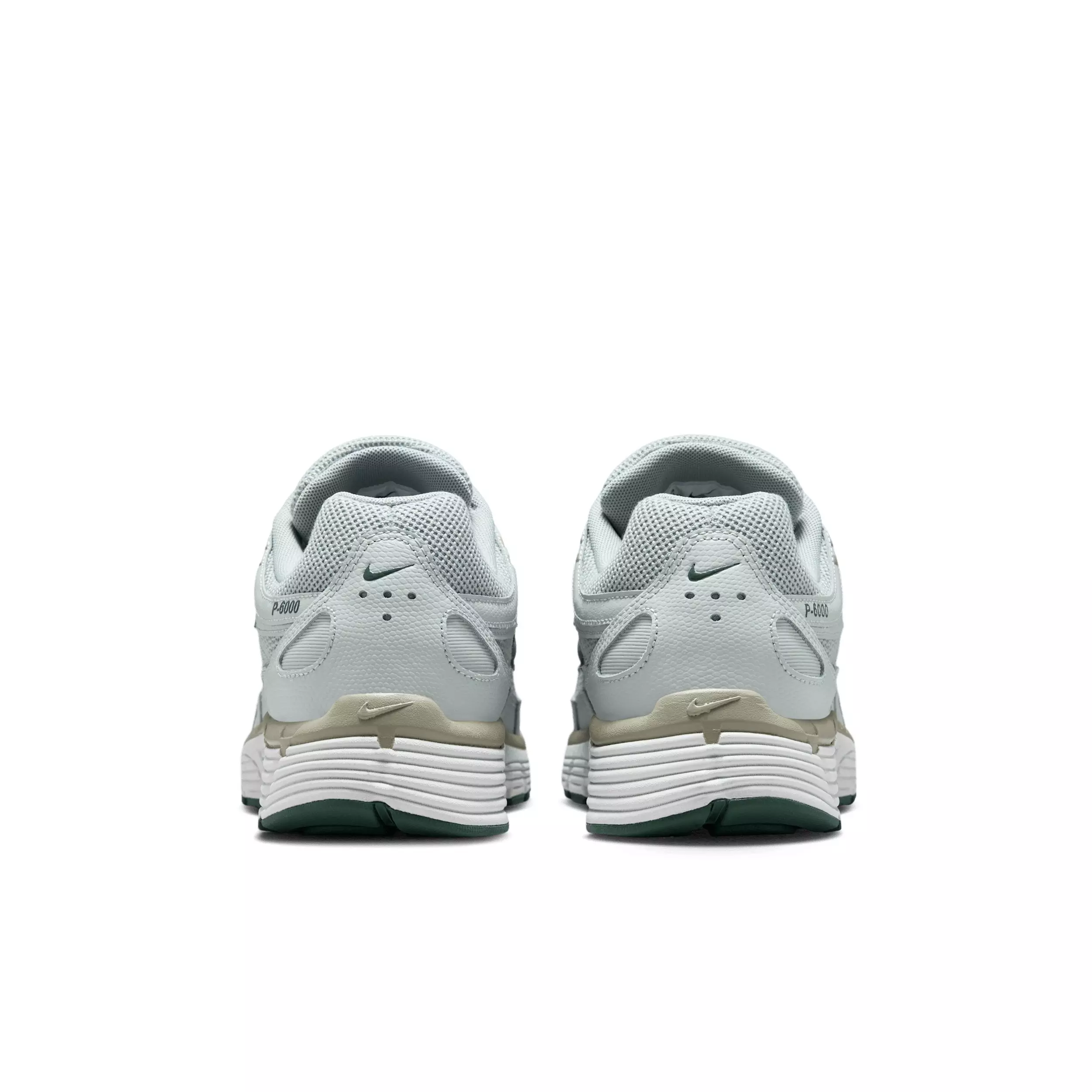 Nike P-6000 "Light Pumice/Light Silver/Spruce Fog/Camo Green" Men's Shoe - LT PUMICE/LT SILVER/SPRUCE/GREEN