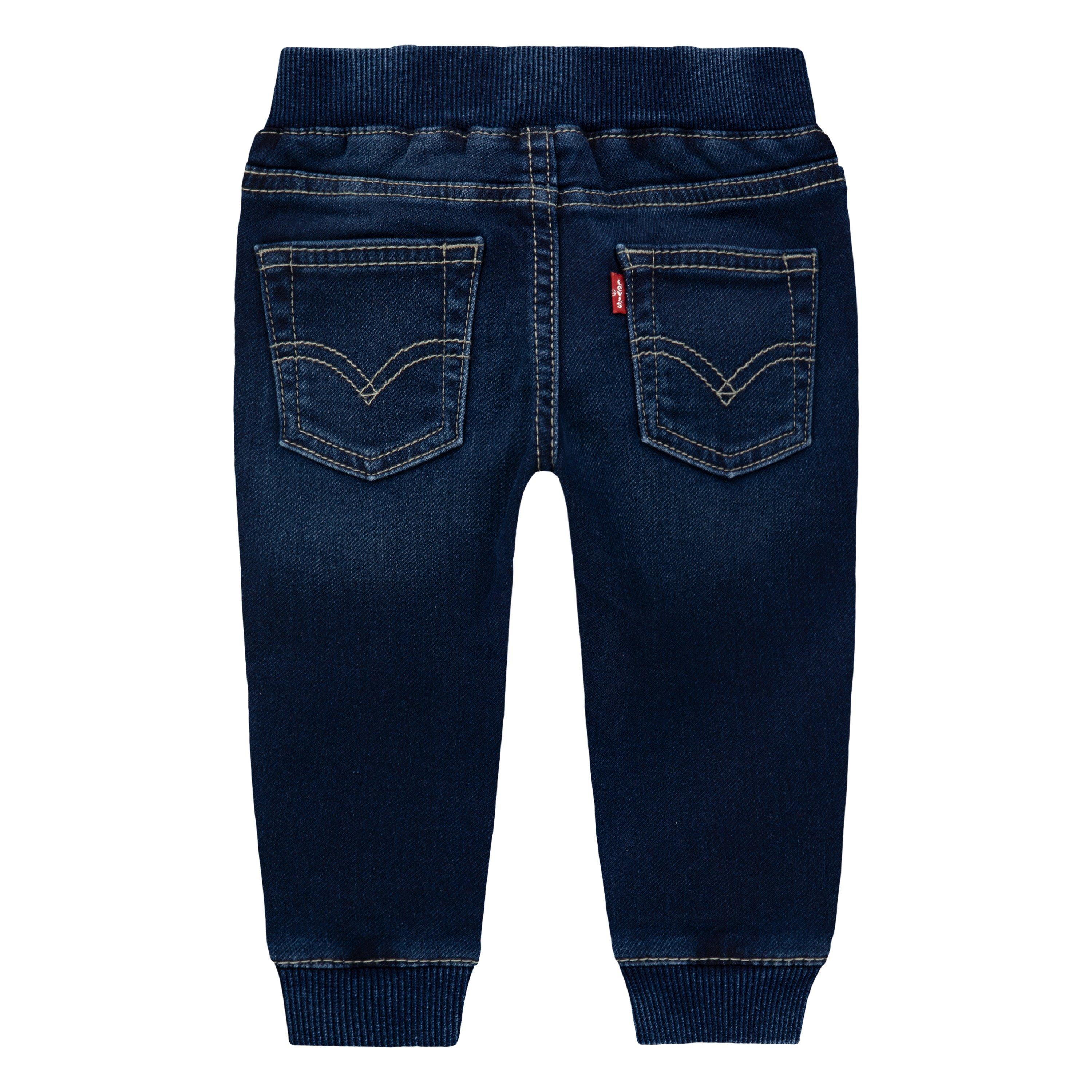Levi's Infant Boys' Waverly Denim Jogger Pants - Blue - WAVERLY BLUE Thumbnail View 2