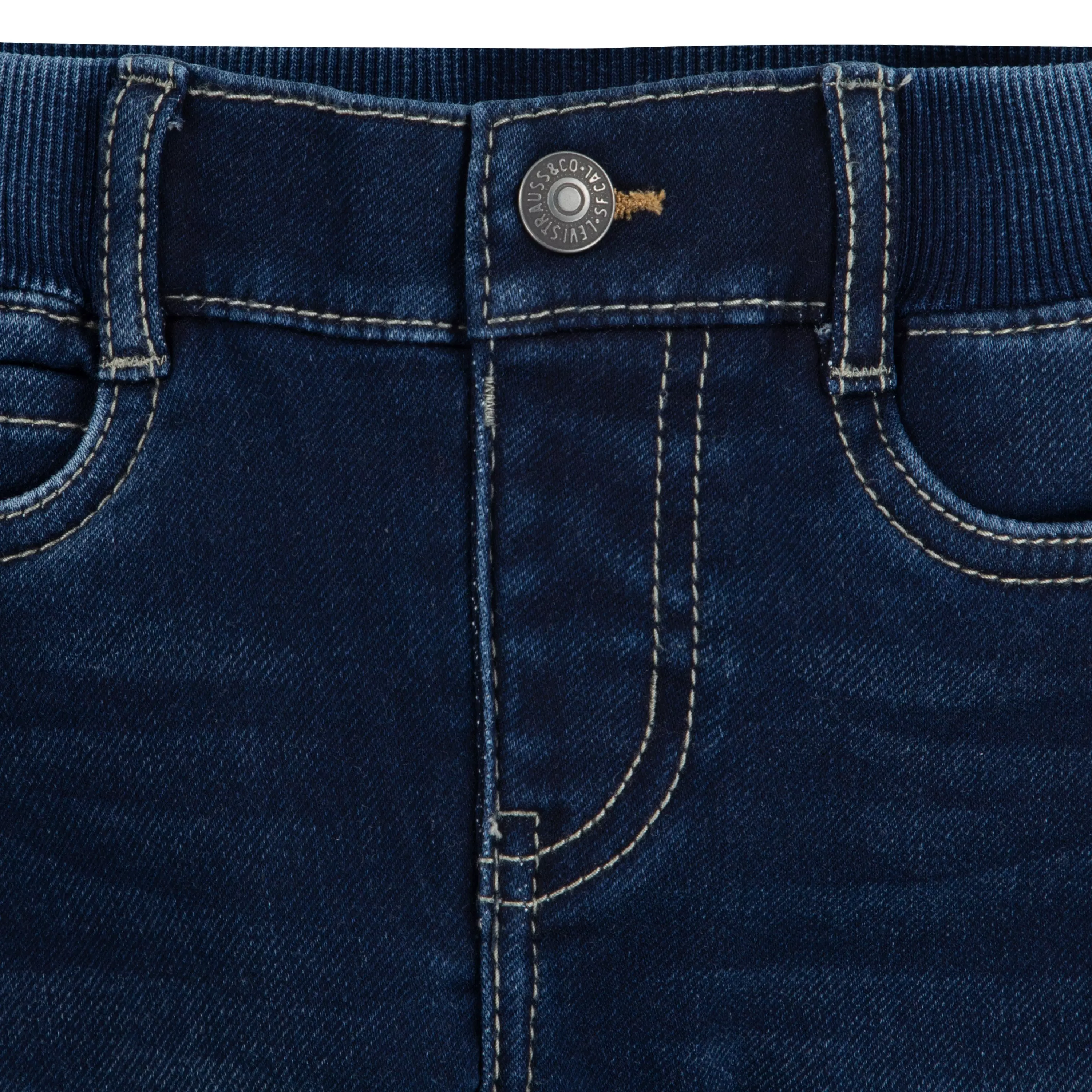 Levi's Infant Boys' Waverly Denim Jogger Pants - Blue - WAVERLY BLUE