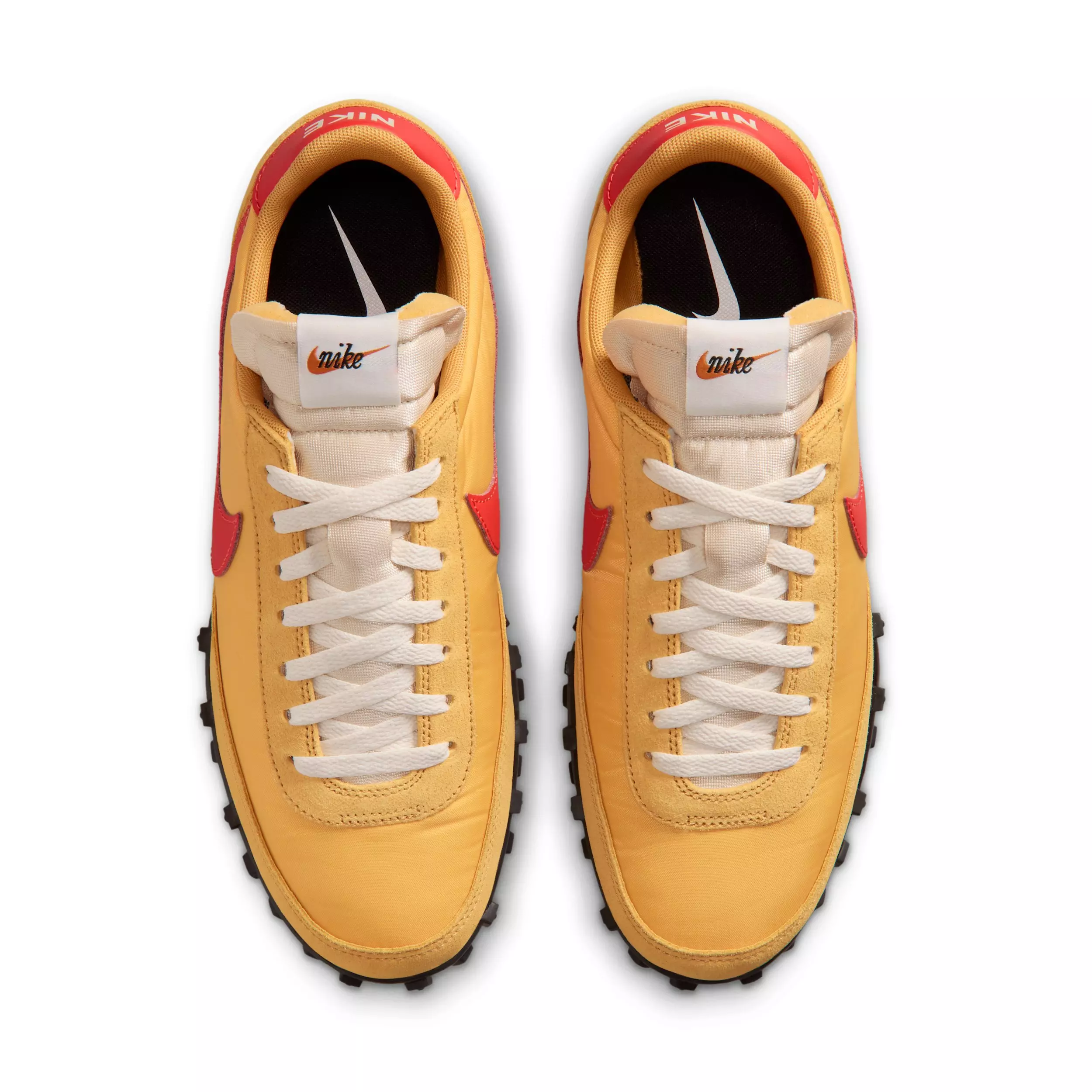 Nike Waffle Racer "Wheat Gold/Beach/Black/Picante Red" Men's Shoe - GOLD/BEACH/BLACK/RED