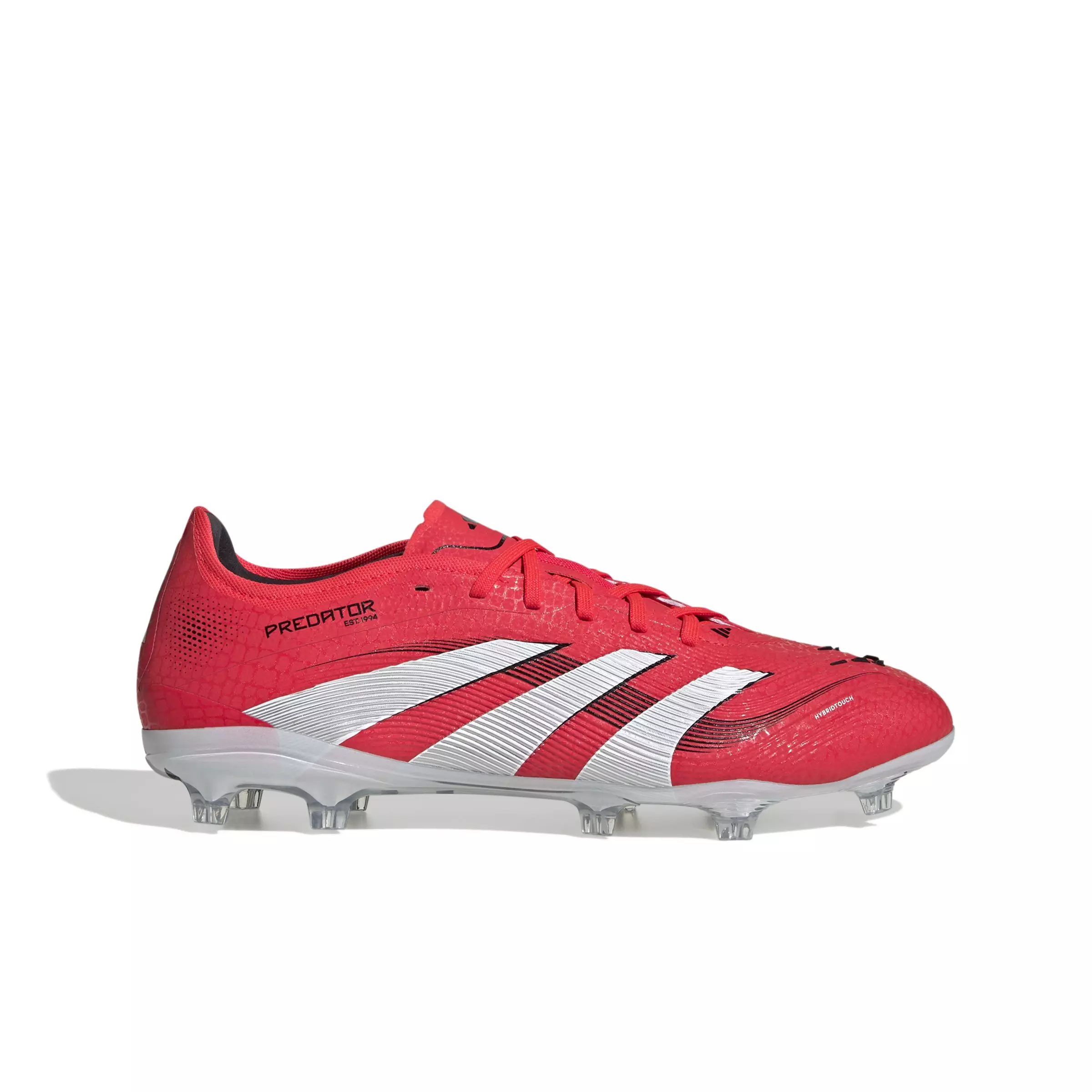adidas Predator Pro FG "Lucid Red/Ftwr White/Core Black" Unisex Soccer Cleat - RED/WHITE/BLACK
