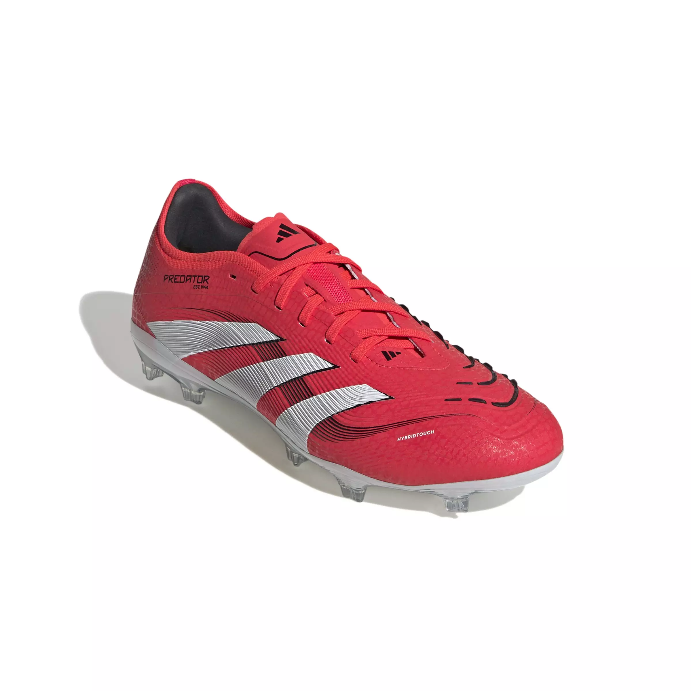 adidas Predator Pro FG "Lucid Red/Ftwr White/Core Black" Unisex Soccer Cleat - RED/WHITE/BLACK