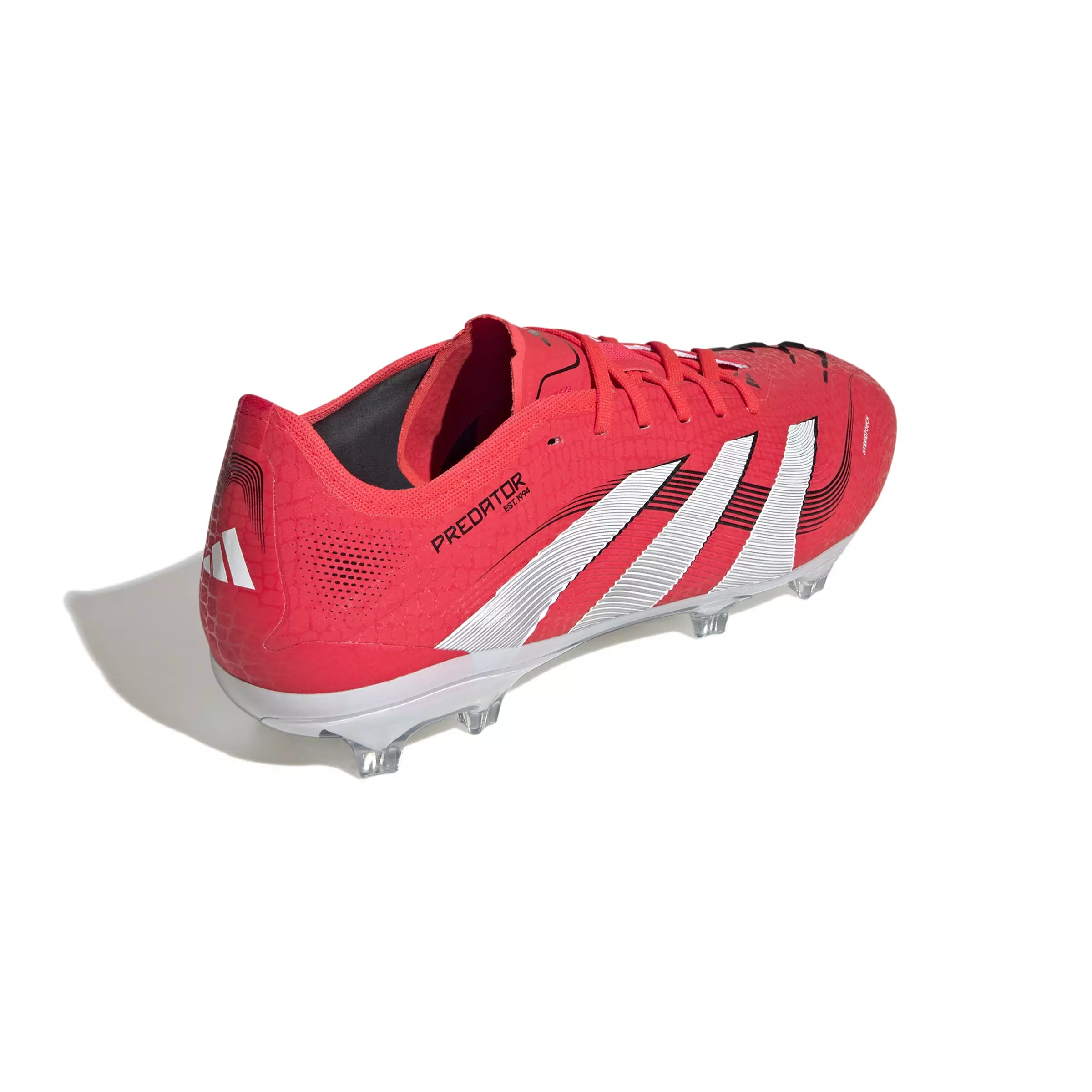 adidas Predator Pro FG "Lucid Red/Ftwr White/Core Black" Unisex Soccer Cleat - RED/WHITE/BLACK