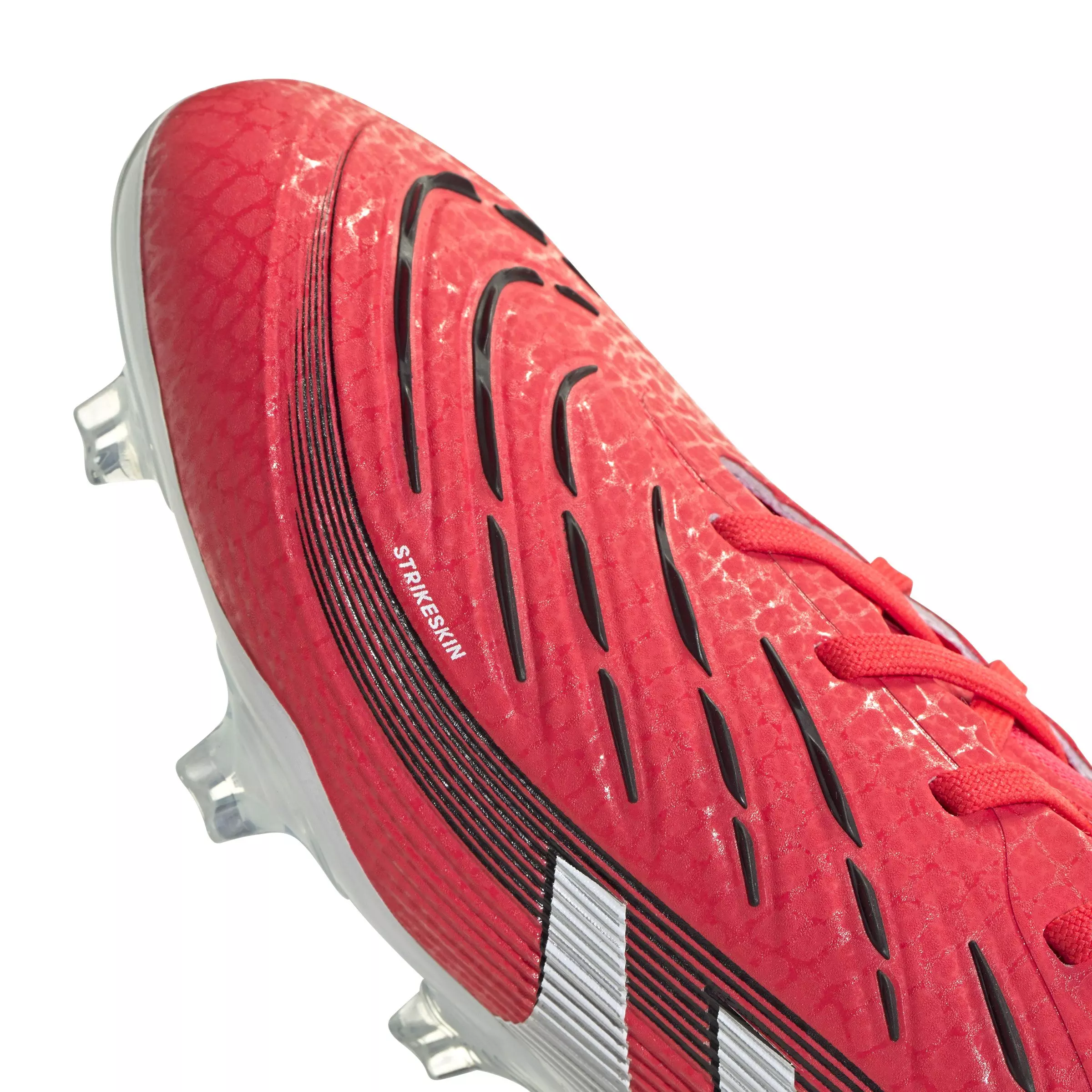 adidas Predator Pro FG "Lucid Red/Ftwr White/Core Black" Unisex Soccer Cleat - RED/WHITE/BLACK
