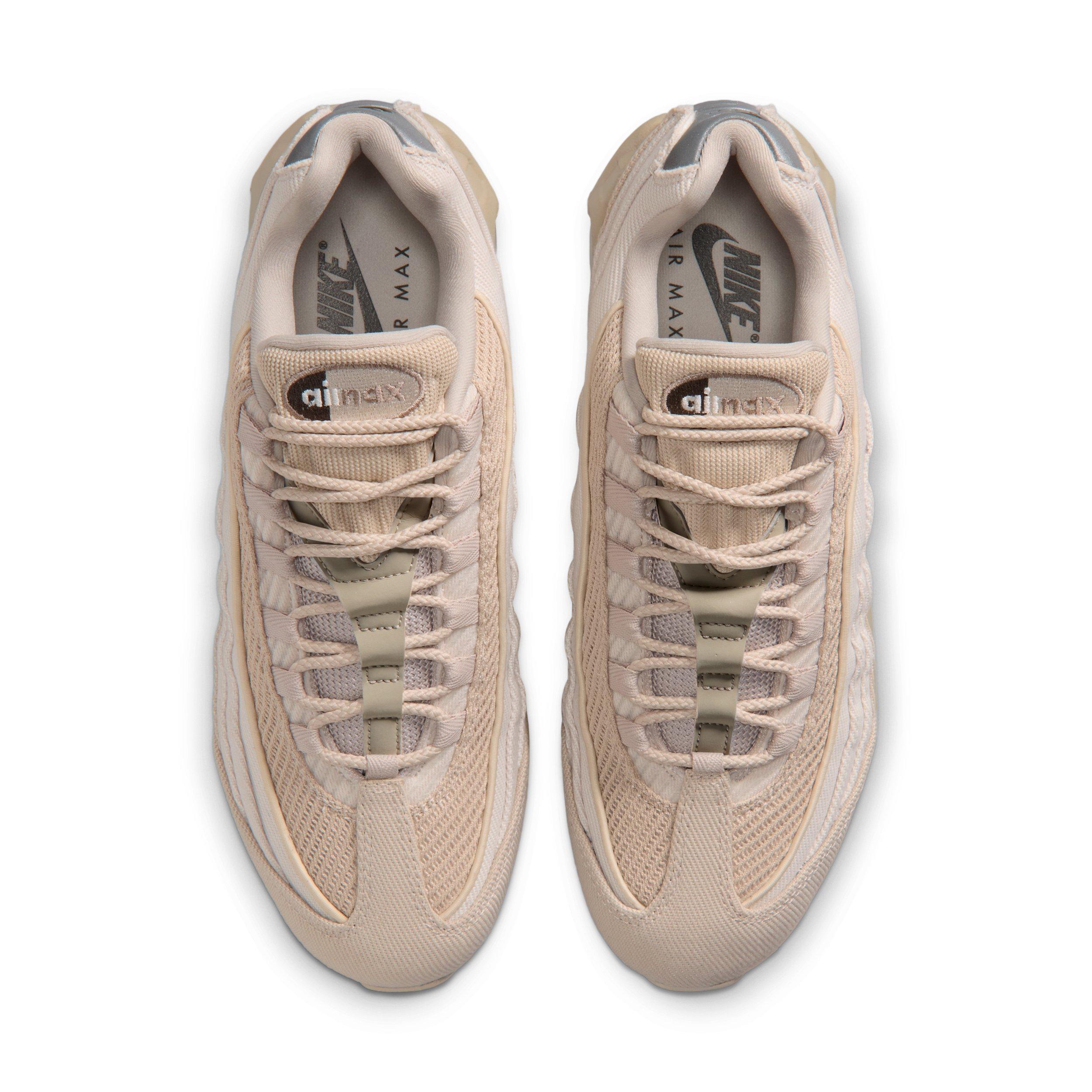 Nike Air Max 95 Big Bubble "Cream II/Light Orewood Brown/Newsprint/Moon Fossil" Men's Shoe - CREAM/LT BROWN/NEWSPRINT/MOON