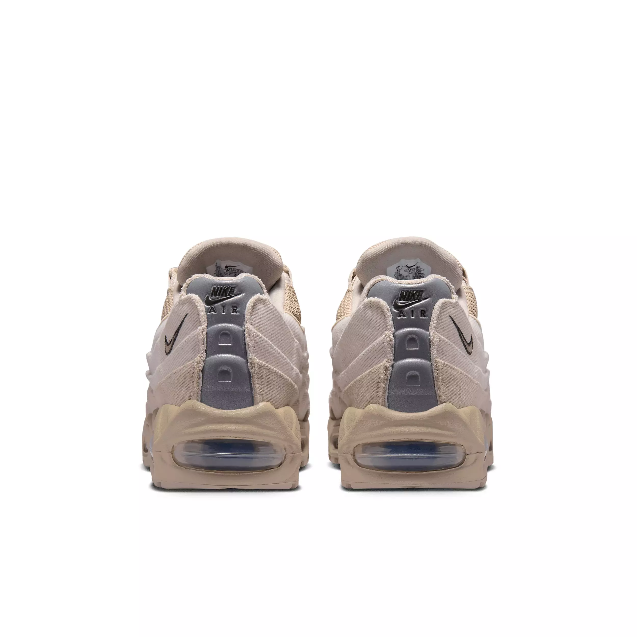 Nike Air Max 95 Big Bubble "Cream II/Light Orewood Brown/Newsprint/Moon Fossil" Men's Shoe - CREAM/LT BROWN/NEWSPRINT/MOON