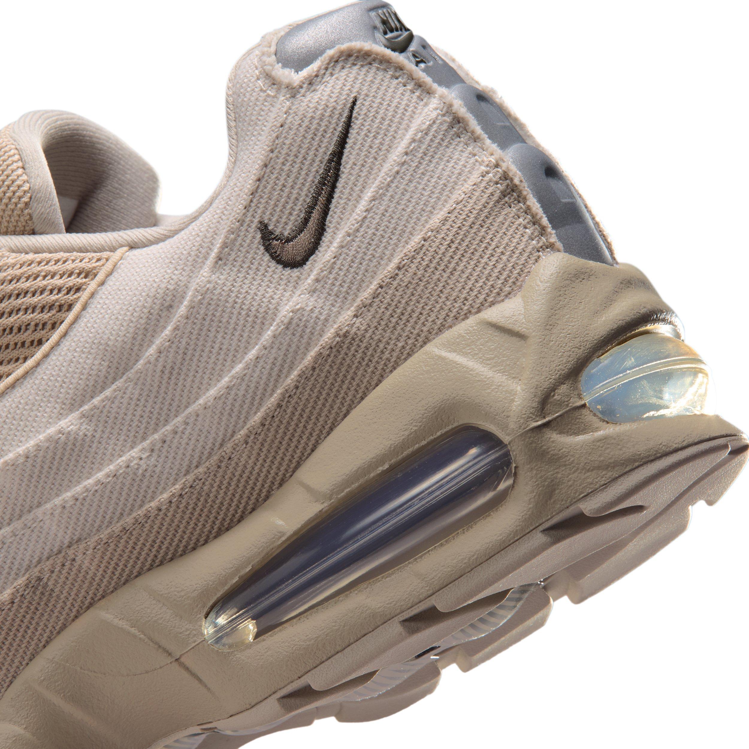 Nike Air Max 95 Big Bubble "Cream II/Light Orewood Brown/Newsprint/Moon Fossil" Men's Shoe - CREAM/LT BROWN/NEWSPRINT/MOON