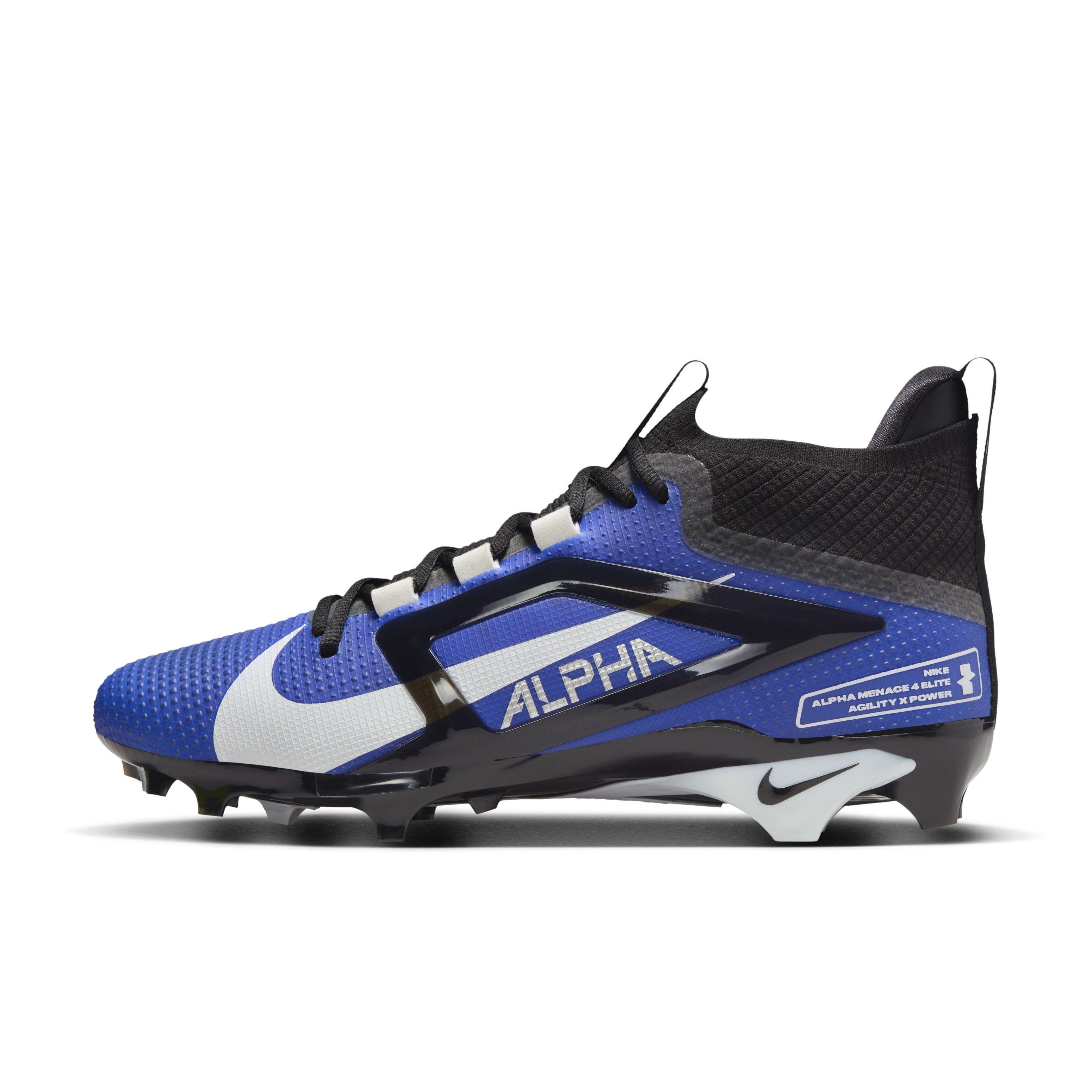 Royal blue and white football cleats online