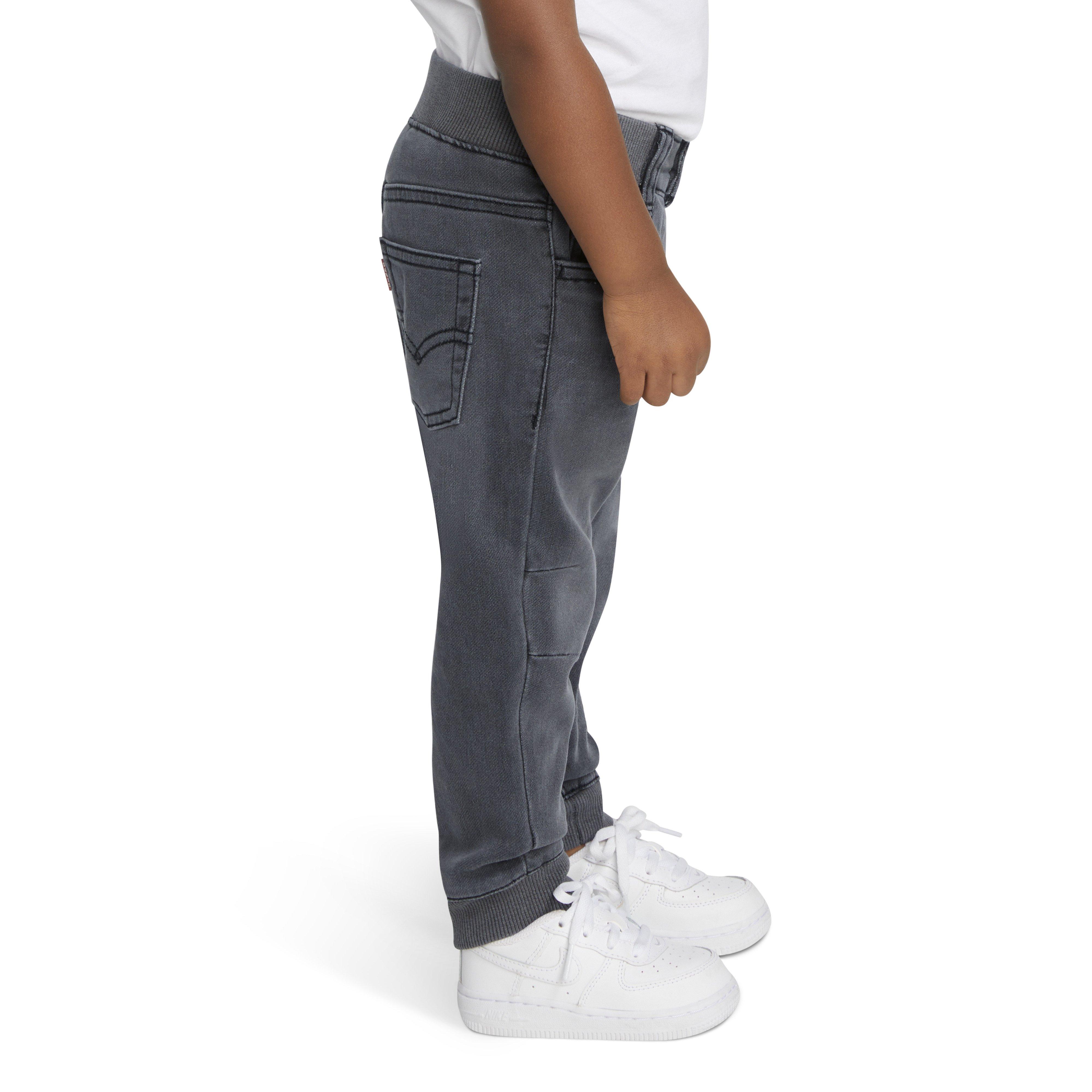 Levi's Toddler Boys' Pebble Grey Denim Jogger Pants - GREY Thumbnail View 3