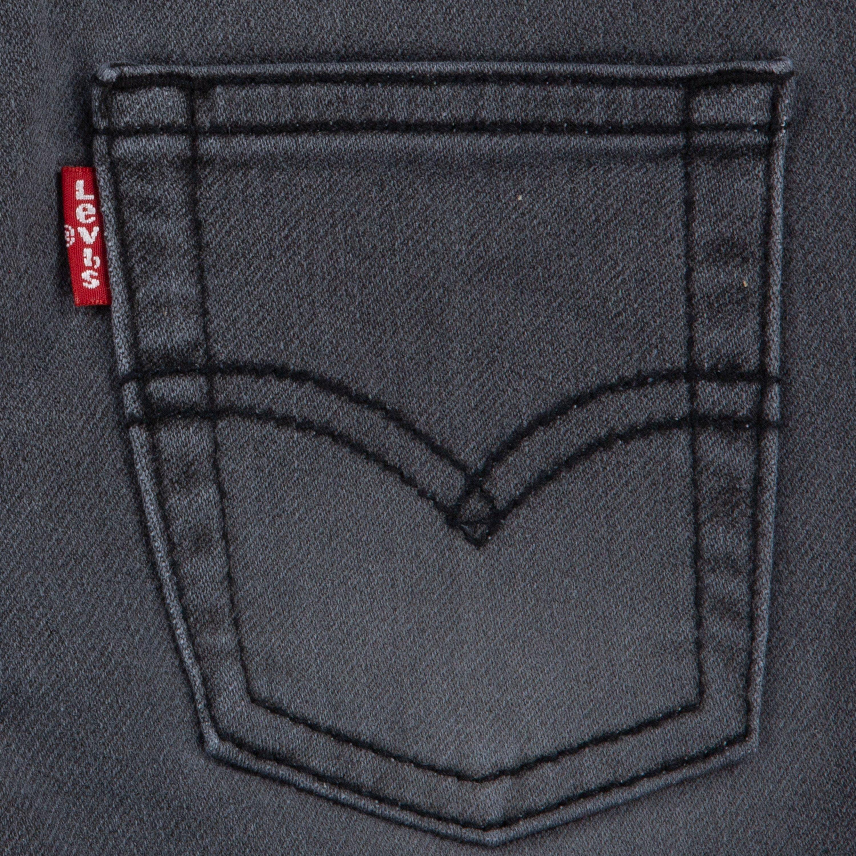 Levi's Toddler Boys' Pebble Grey Denim Jogger Pants - GREY Thumbnail View 6