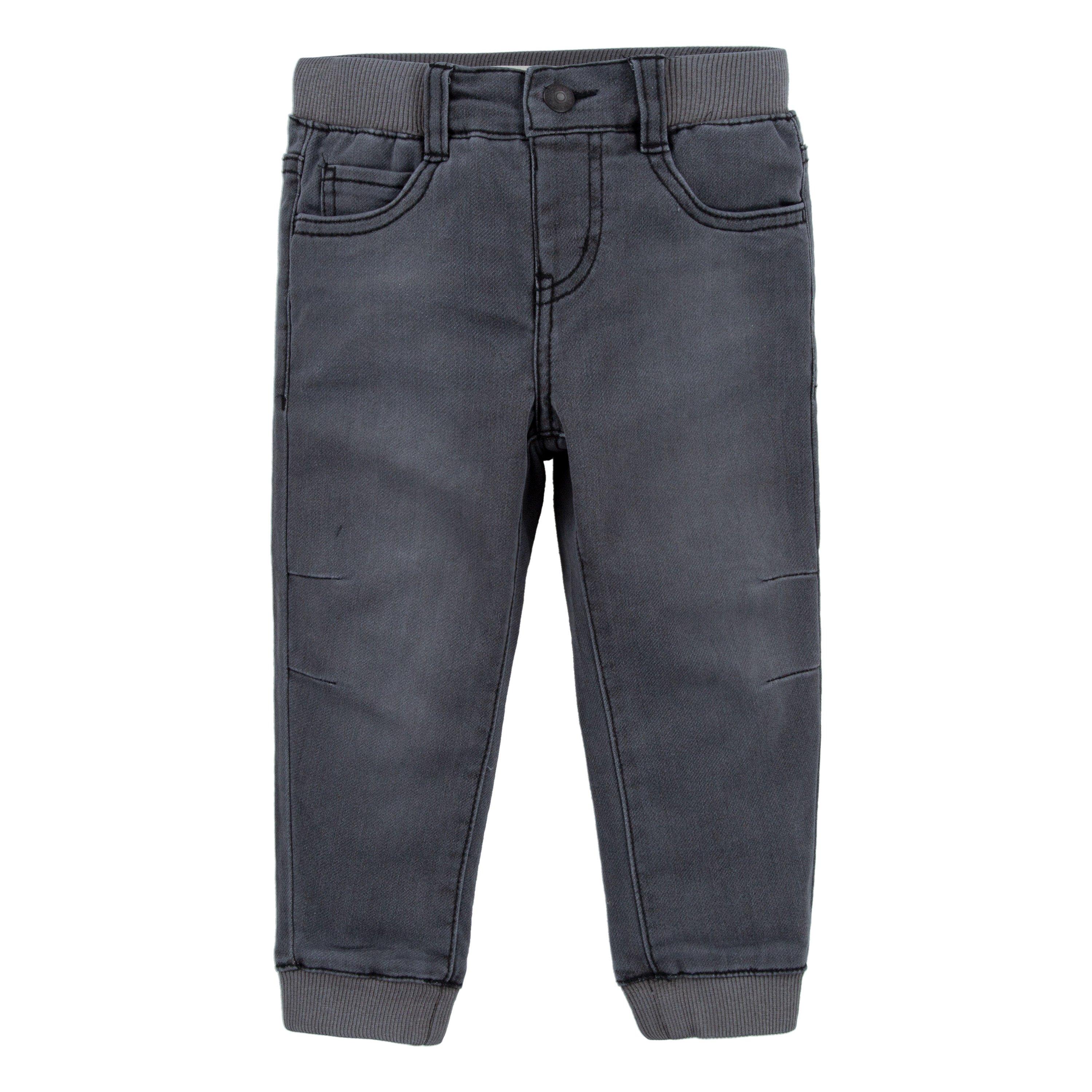 Levi's Toddler Boys' Pebble Grey Denim Jogger Pants - GREY Thumbnail View 7