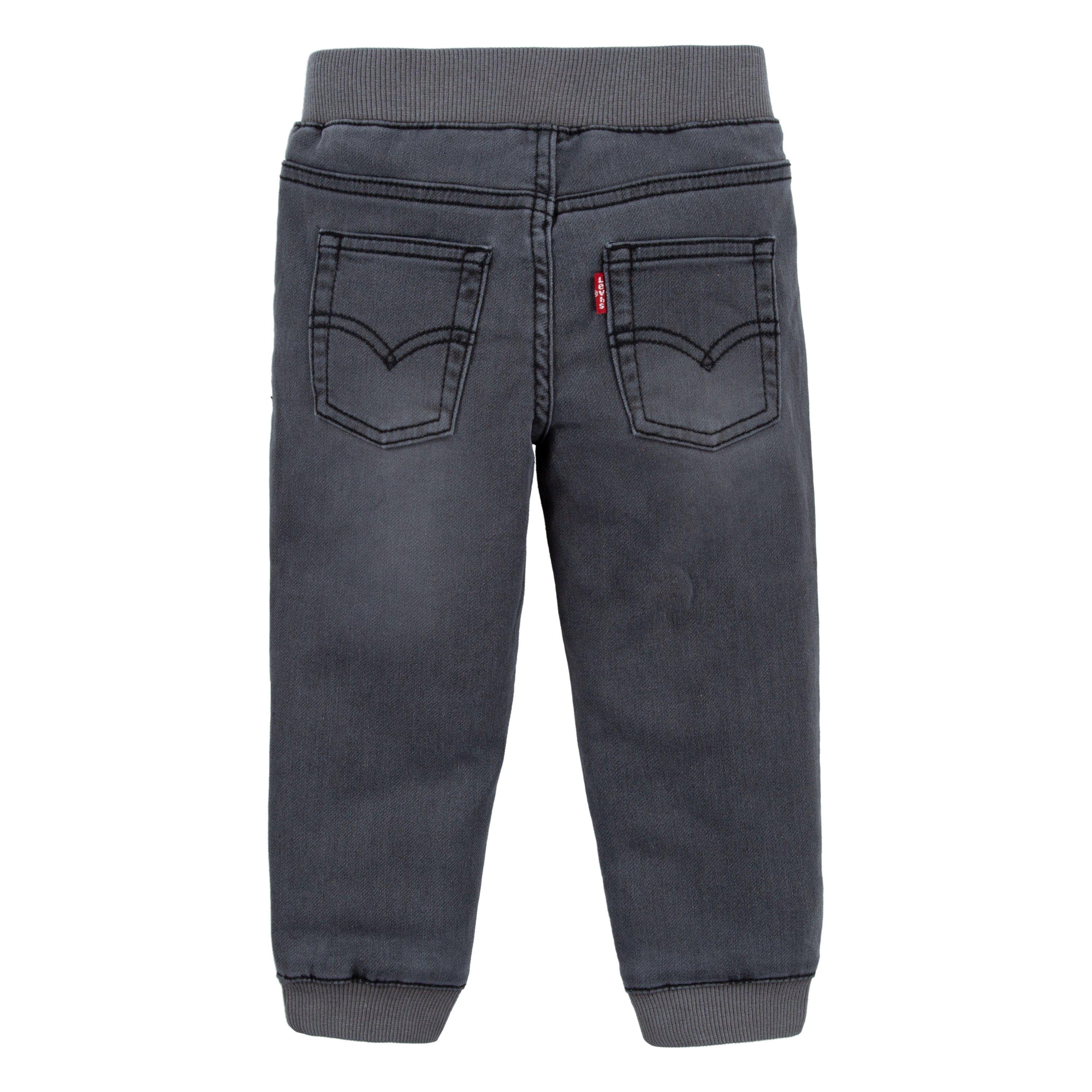 Levi's Toddler Boys' Pebble Grey Denim Jogger Pants - GREY Thumbnail View 8