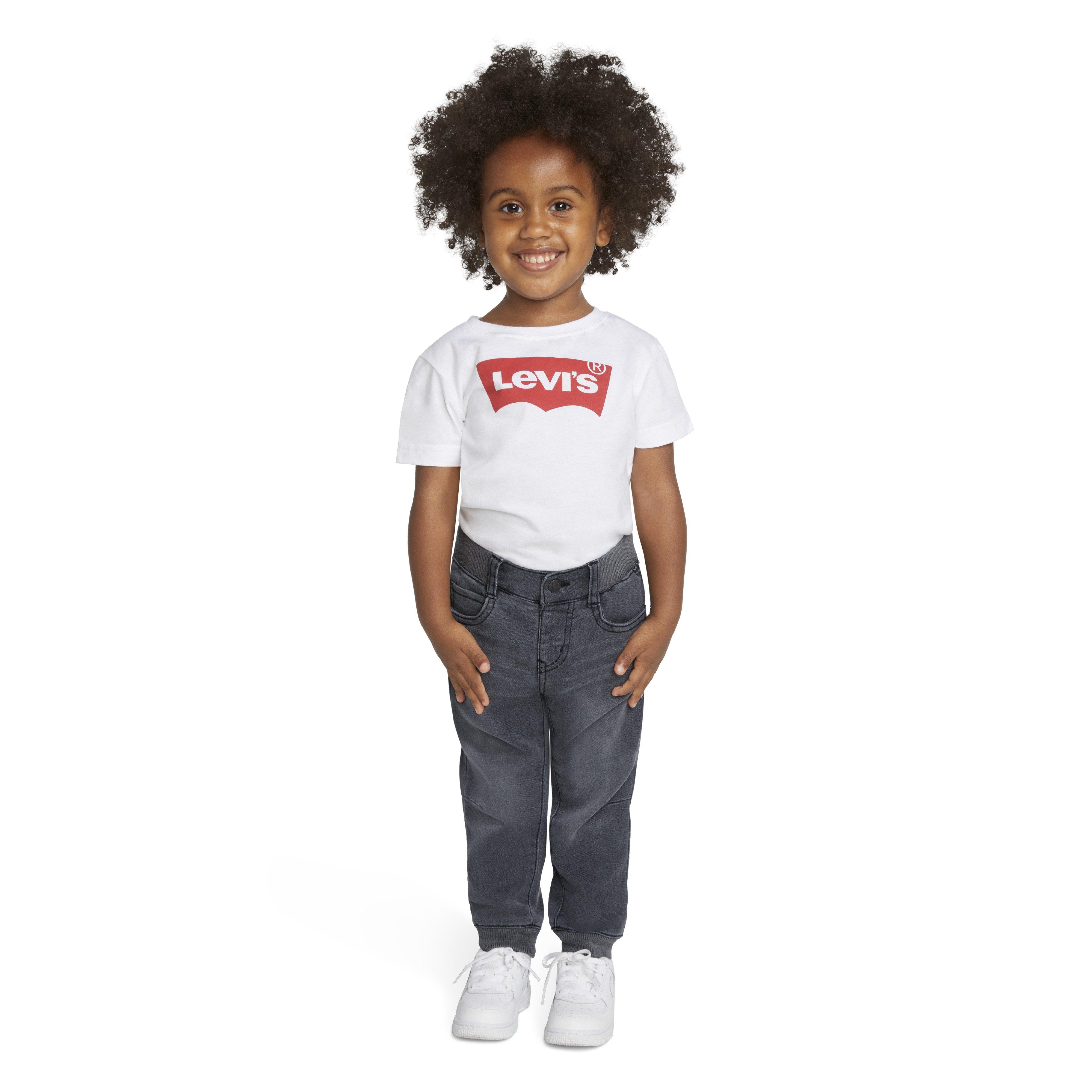 Levi's Toddler Boys' Pebble Grey Denim Jogger Pants - GREY Thumbnail View 9