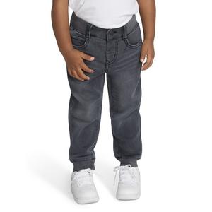 Levi's Toddler Boys' Pebble Grey Denim Jogger Pants