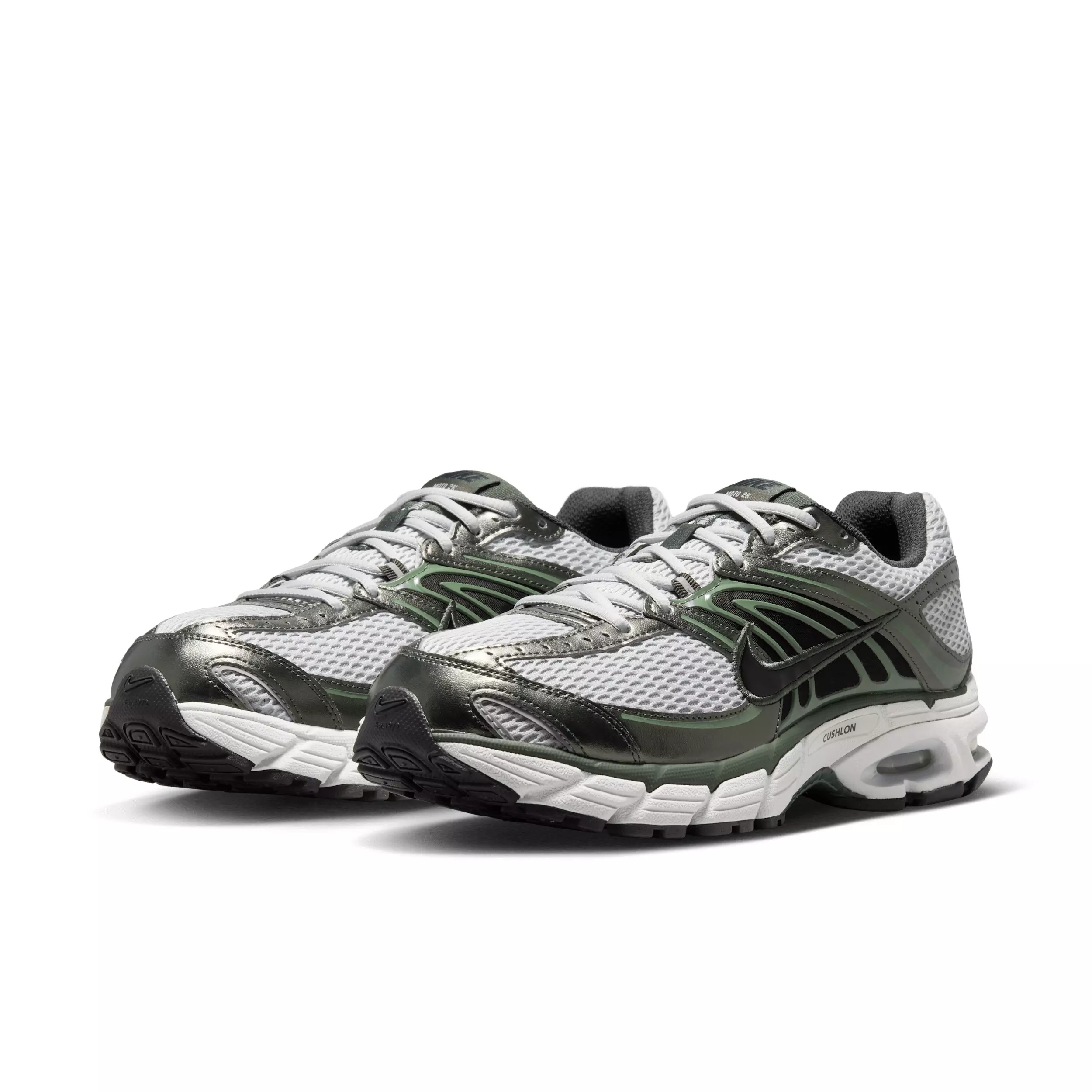 Nike Air Max Moto 2K "Grey Fog/Camo Green/Off White/Black" Men's Shoe - GREY/GREEN/OFF WHITE/BLACK