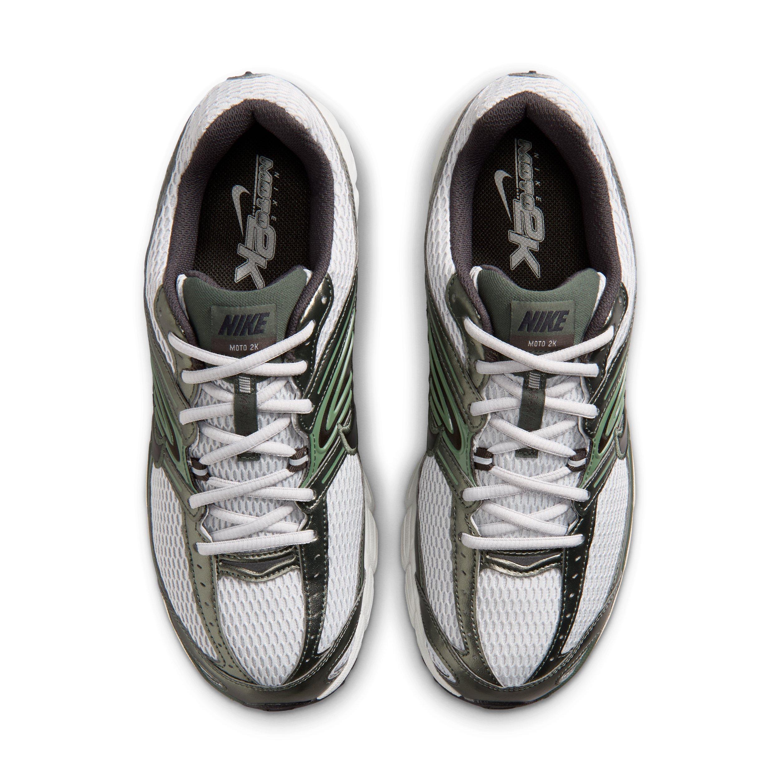 Nike Air Max Moto 2K "Grey Fog/Camo Green/Off White/Black" Men's Shoe - GREY/GREEN/OFF WHITE/BLACK Thumbnail View 4